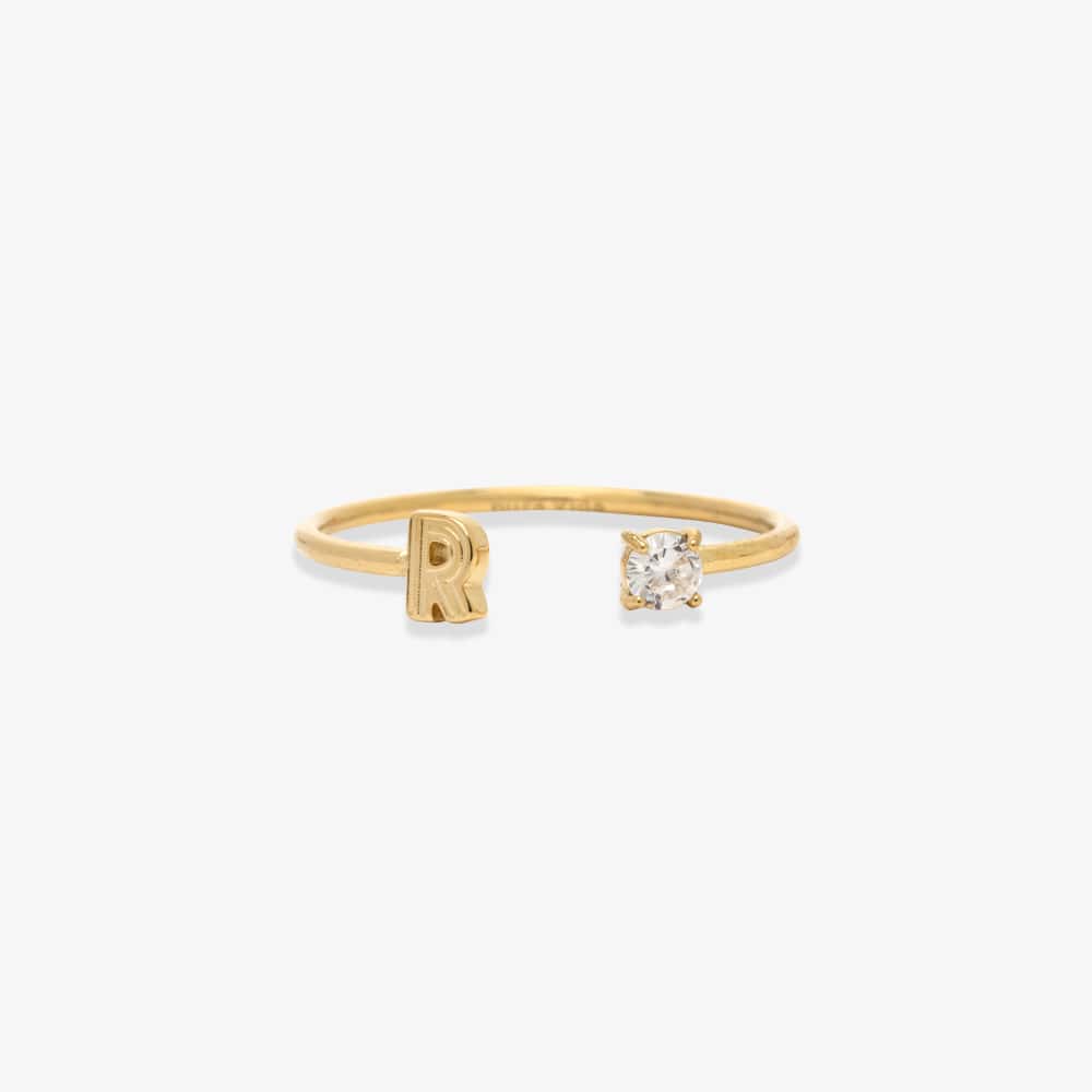 1045-initial-stone-open-ring-13.jpg Initial Stone Open Ring