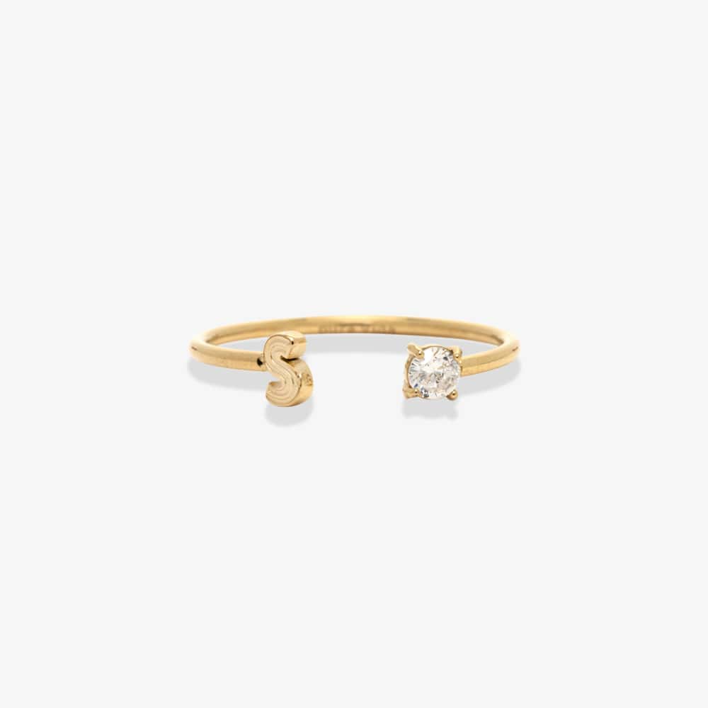 1045-initial-stone-open-ring-14.jpg Initial Stone Open Ring