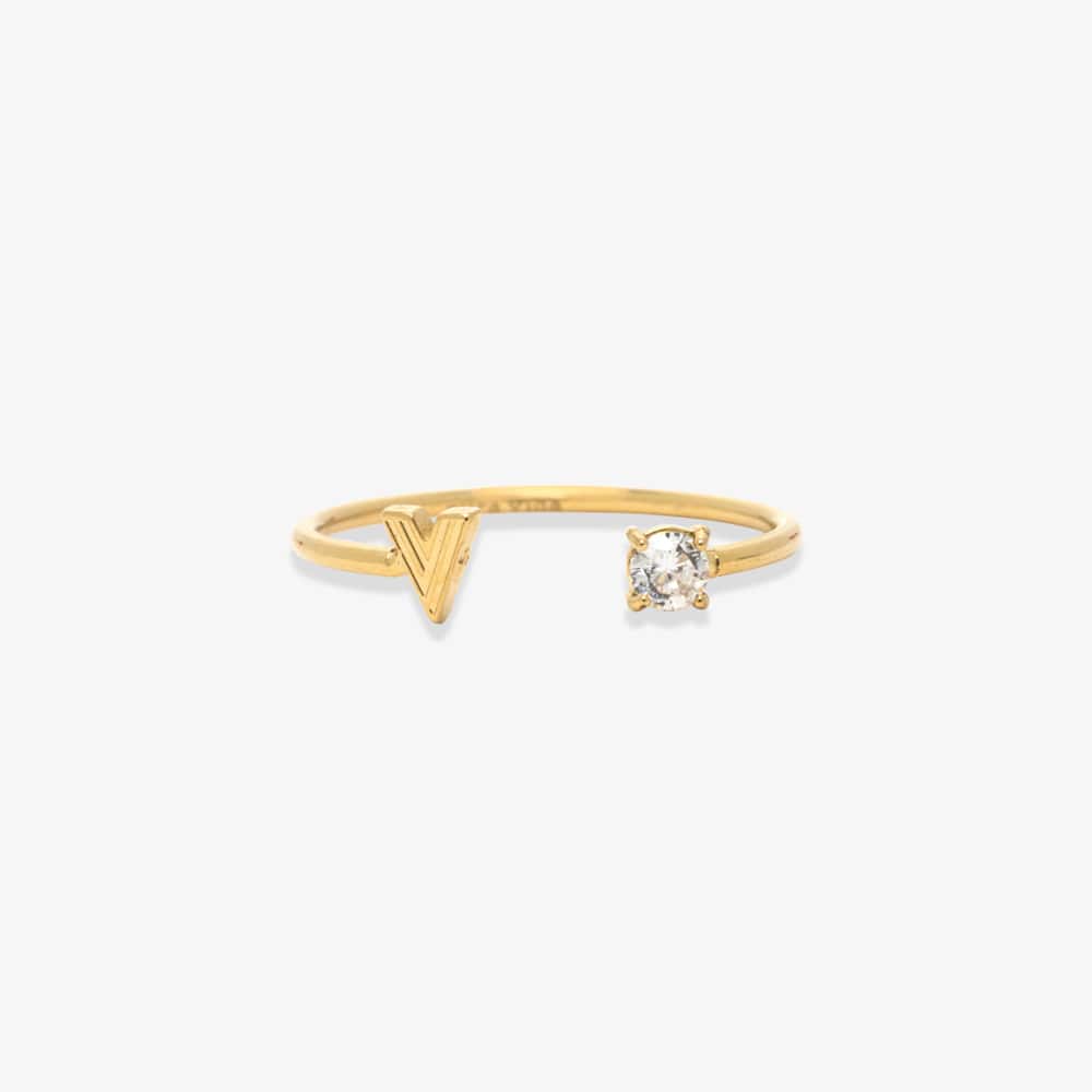 1045-initial-stone-open-ring-17.jpg Initial Stone Open Ring