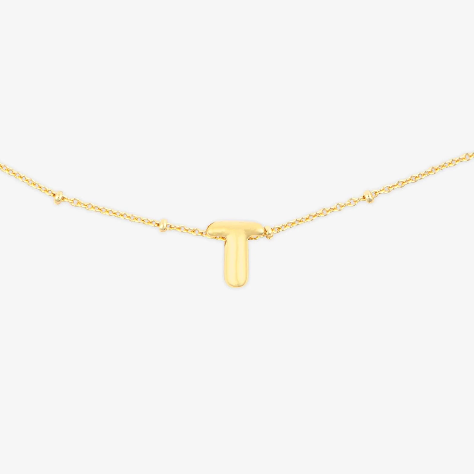 Alphabet Satellite Chain Choker