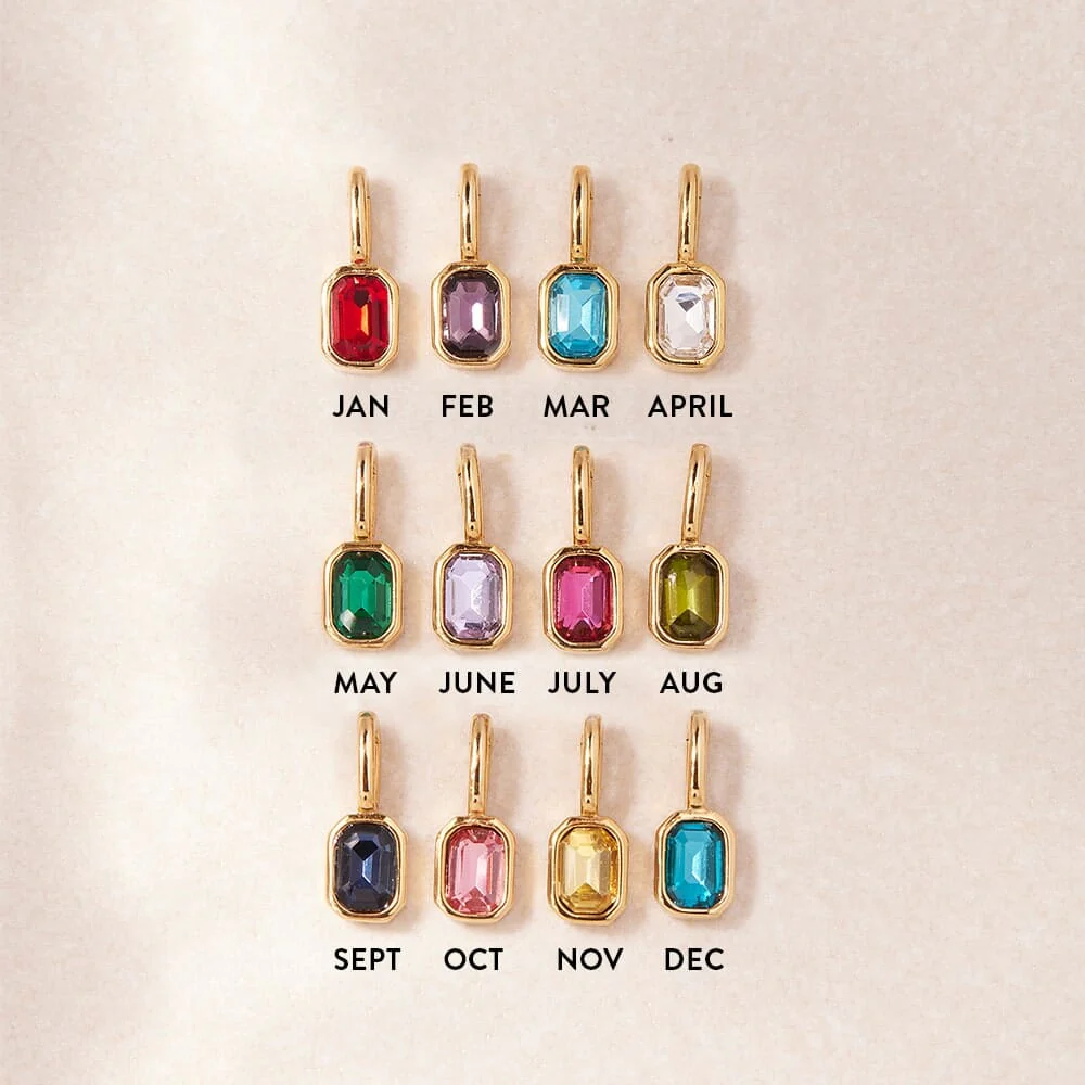 Harper Birthstone Charms