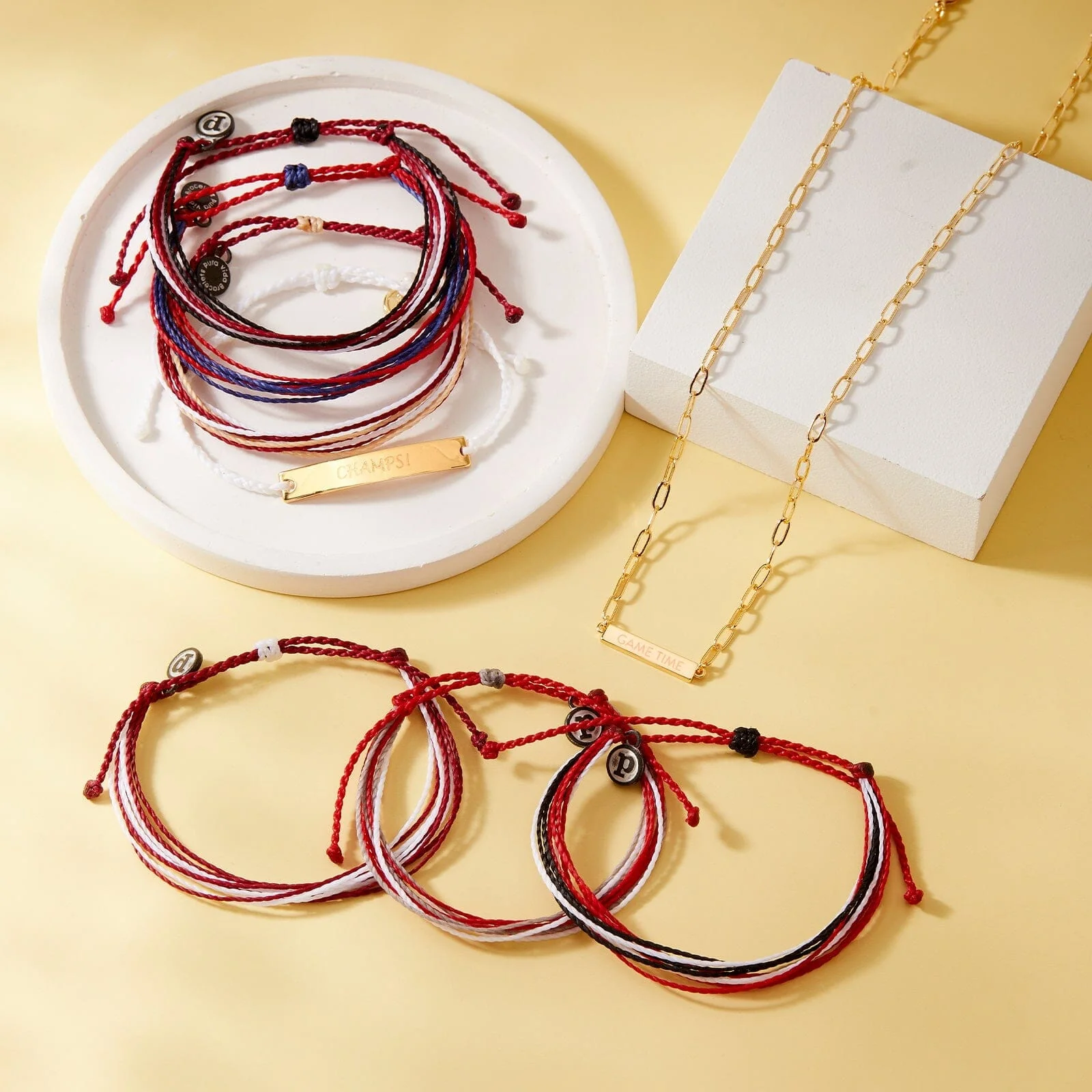 1318-maroon-black-white-bracelet-3.webp Maroon, Black & White Bracelet