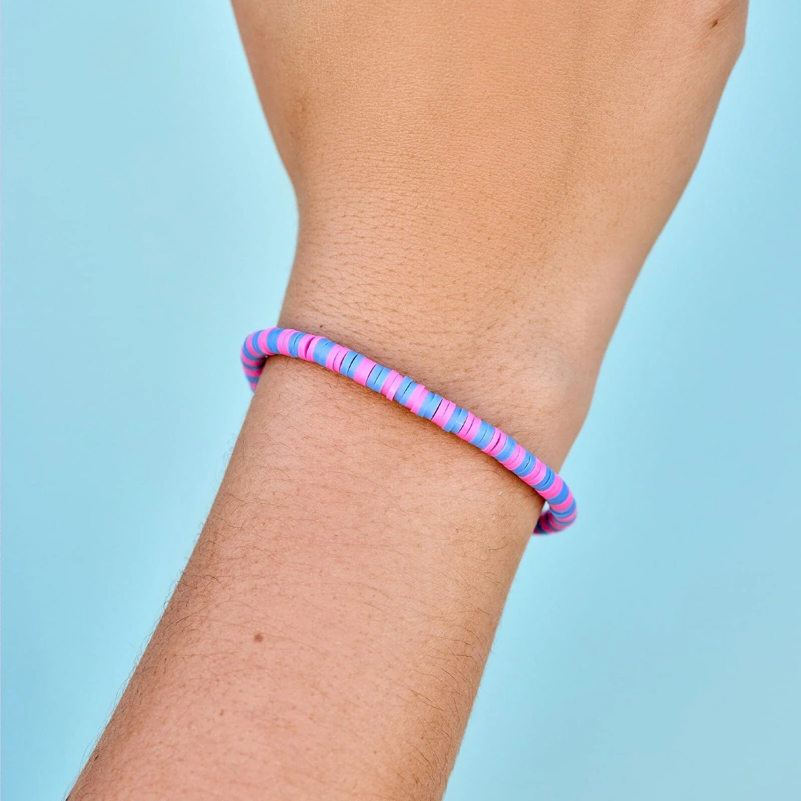 1362-bubblegum-seascape-stretch-bracelet-2.webp Bubblegum Seascape Stretch Bracelet