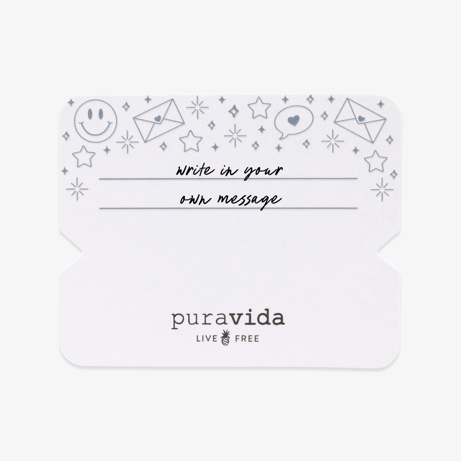 Write Your Own Bracelet Card