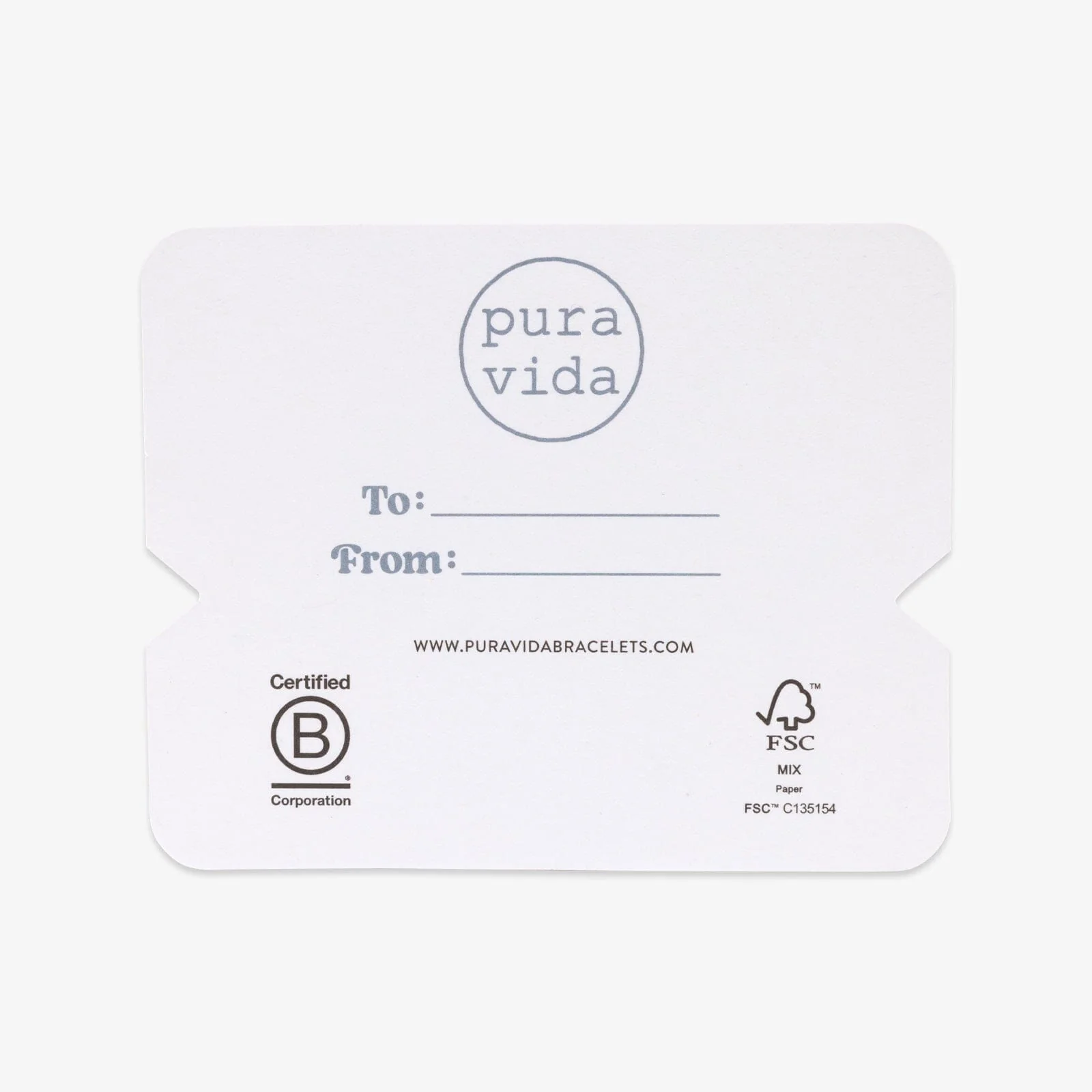 Write Your Own Bracelet Card