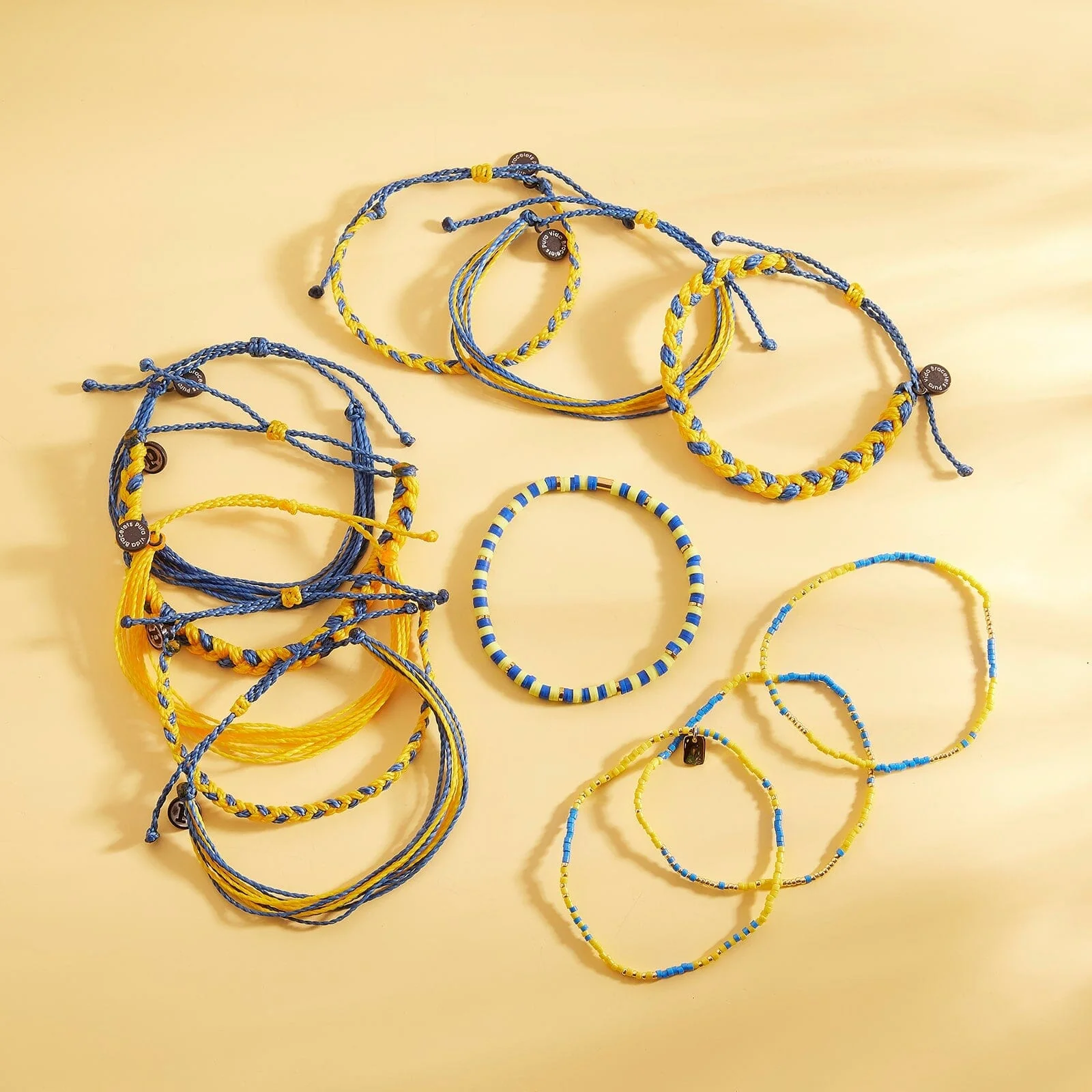 1484-light-blue-yellow-stretch-bracelet-4.webp Light Blue & Yellow Stretch Bracelet