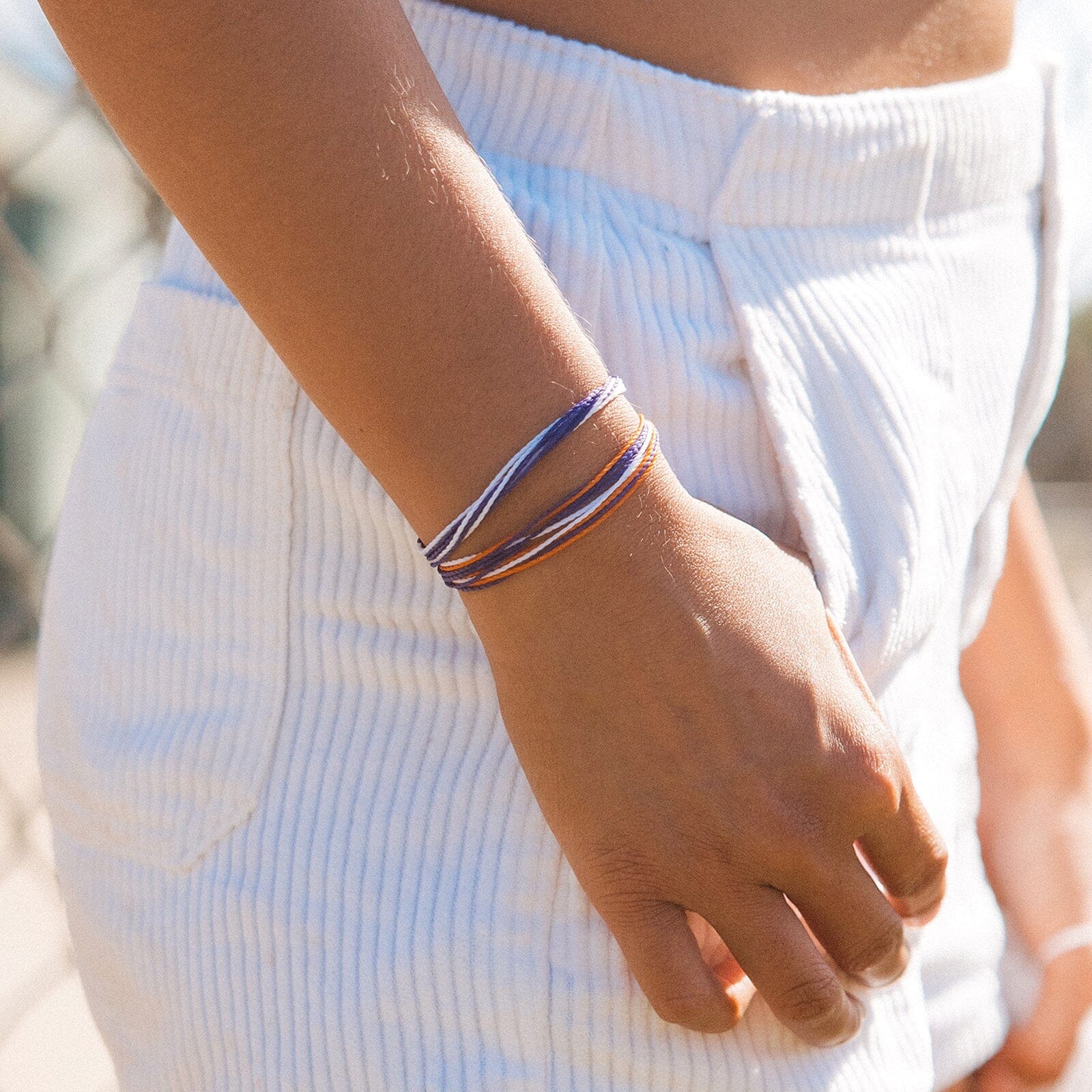 1548-orange-purple-white-bracelet-2.jpg Orange, Purple & White Bracelet