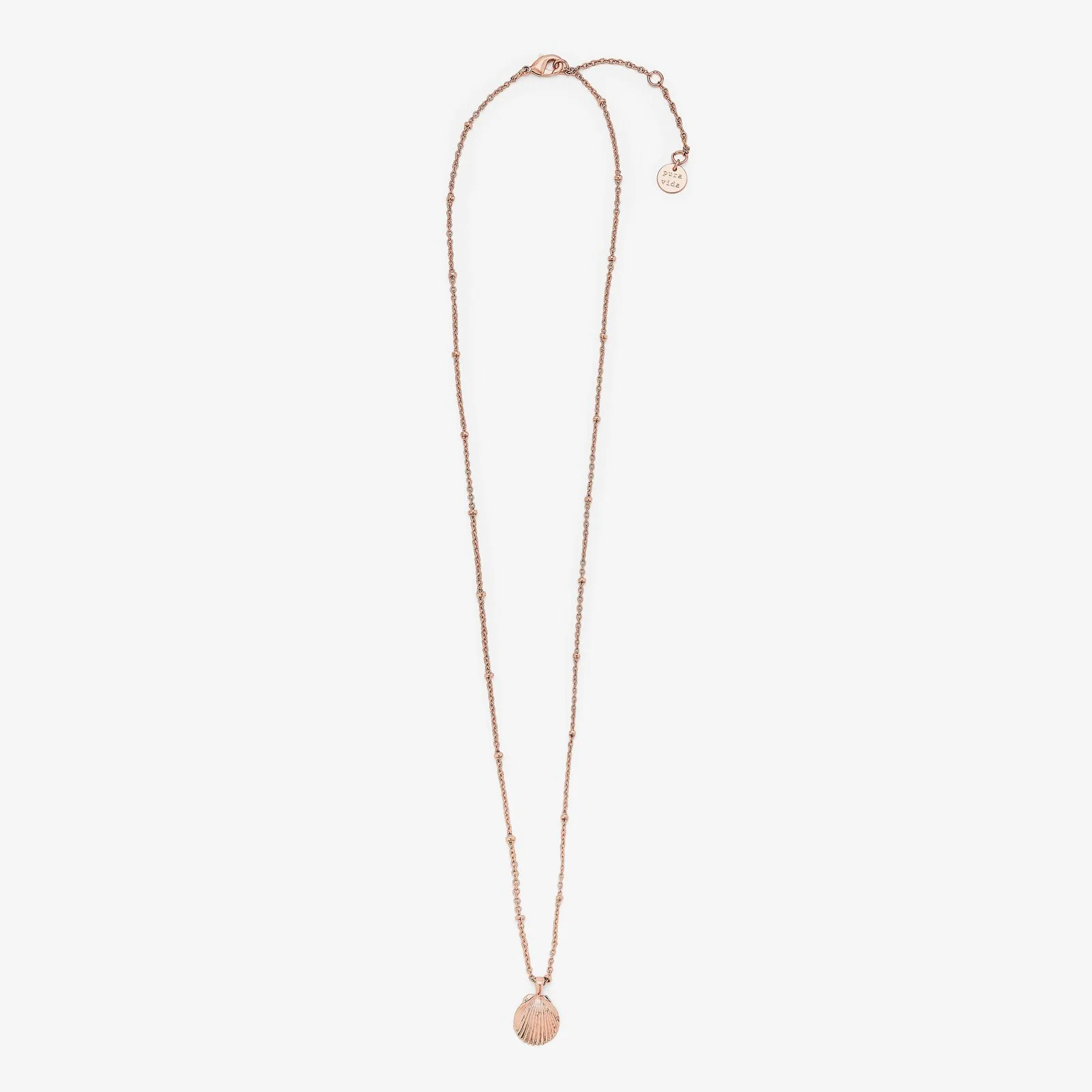 Satellite Shell Pendant Necklace