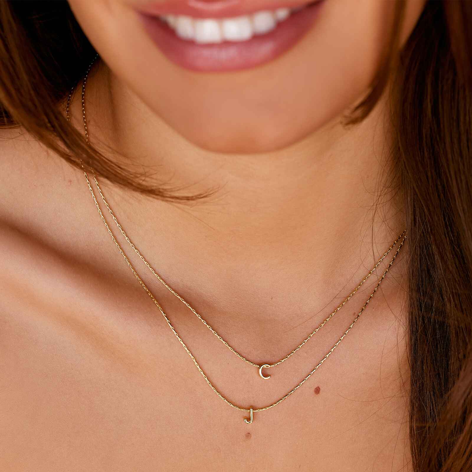 1741-snake-chain-alphabet-necklace-12.jpg Snake Chain Alphabet Necklace