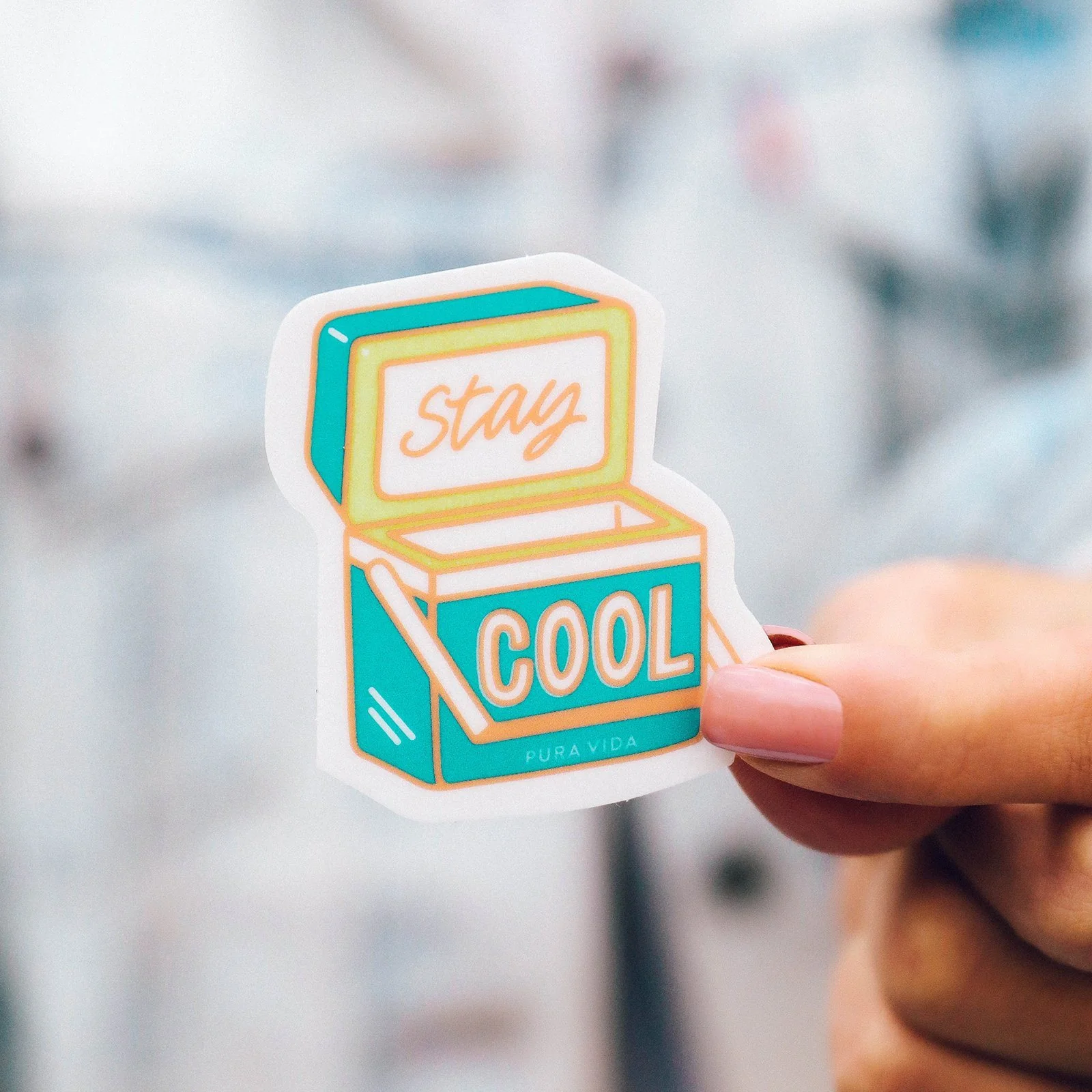1766-stay-cool-sticker-2.webp Stay Cool Sticker