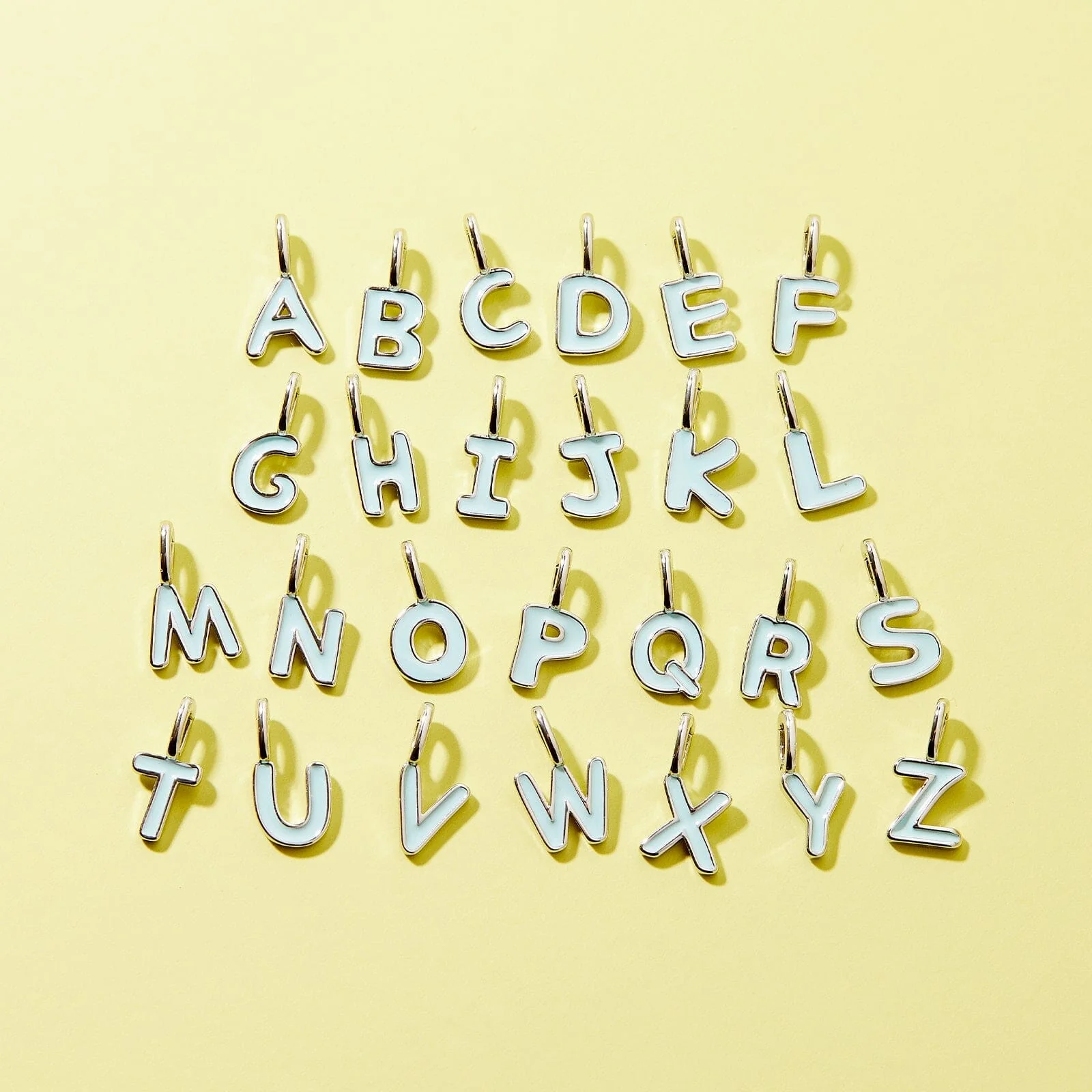 Harper Enamel Alphabet Charm