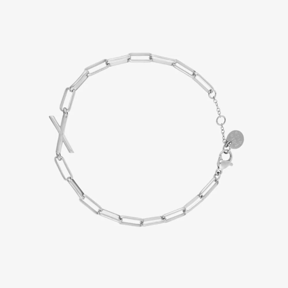 1971-initial-paperclip-chain-bracelet-13.webp Initial Paperclip Chain Bracelet
