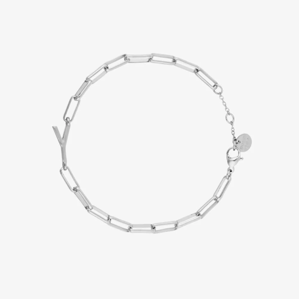 1971-initial-paperclip-chain-bracelet-14.webp Initial Paperclip Chain Bracelet