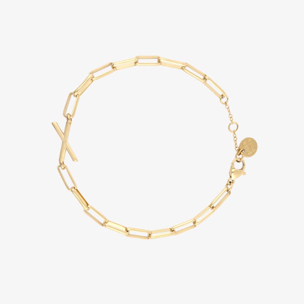 1971-initial-paperclip-chain-bracelet-17.jpg Initial Paperclip Chain Bracelet
