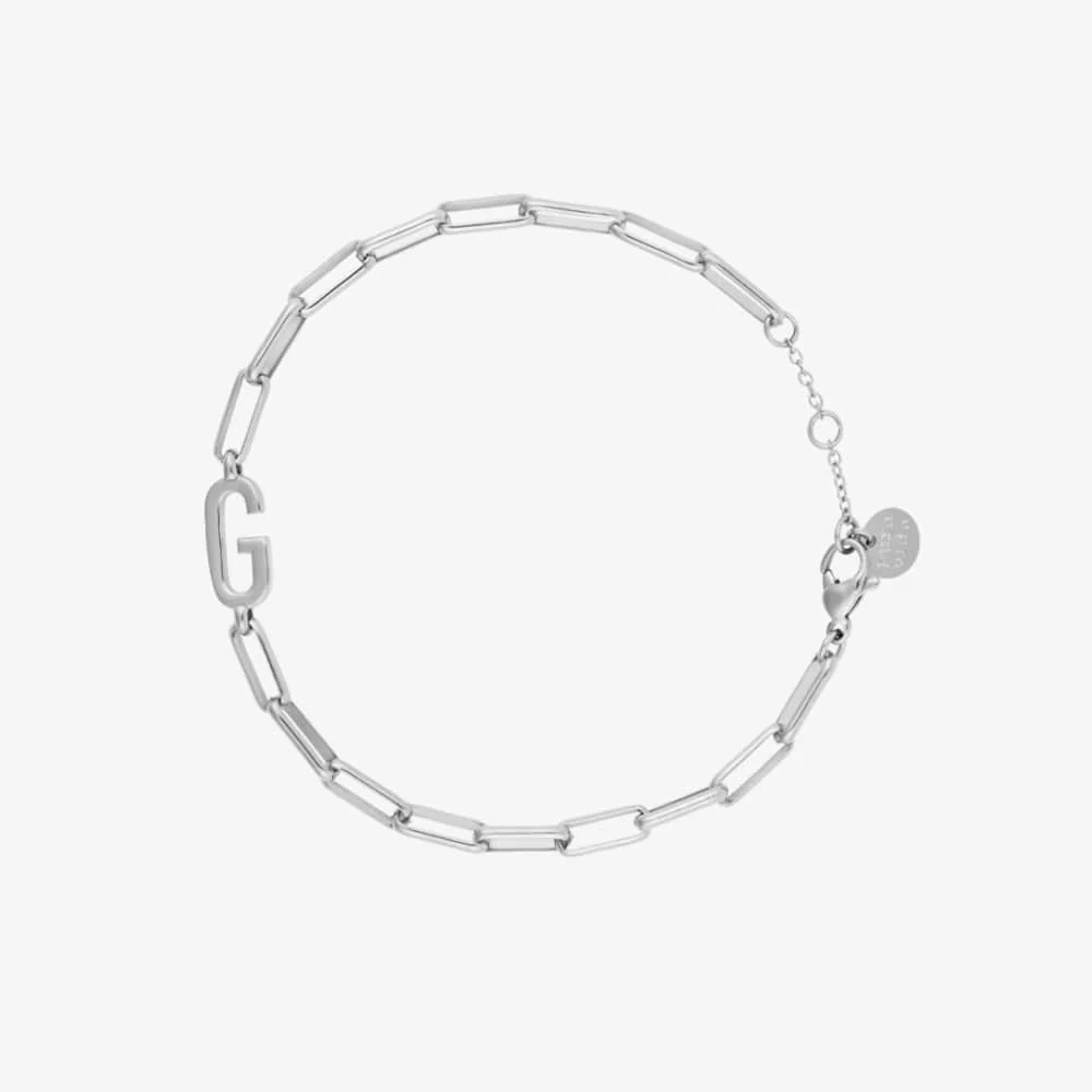 1971-initial-paperclip-chain-bracelet-21.webp Initial Paperclip Chain Bracelet