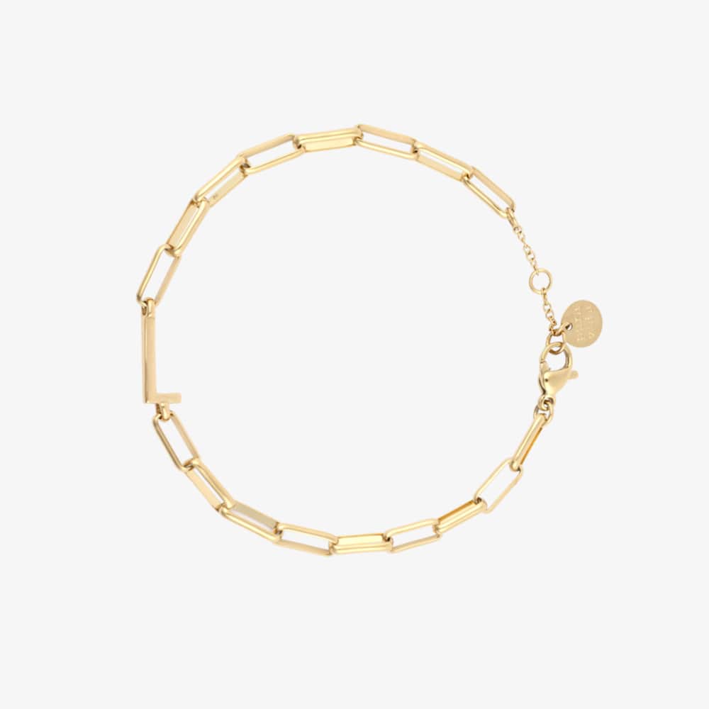 1971-initial-paperclip-chain-bracelet-26.jpg Initial Paperclip Chain Bracelet