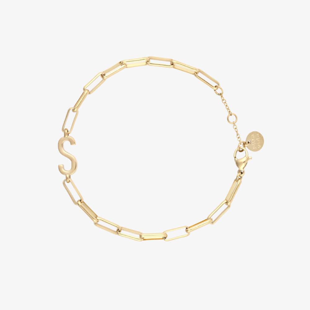 1971-initial-paperclip-chain-bracelet-32.jpg Initial Paperclip Chain Bracelet