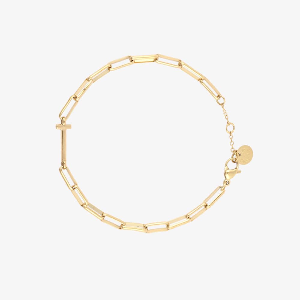 1971-initial-paperclip-chain-bracelet-33.jpg Initial Paperclip Chain Bracelet