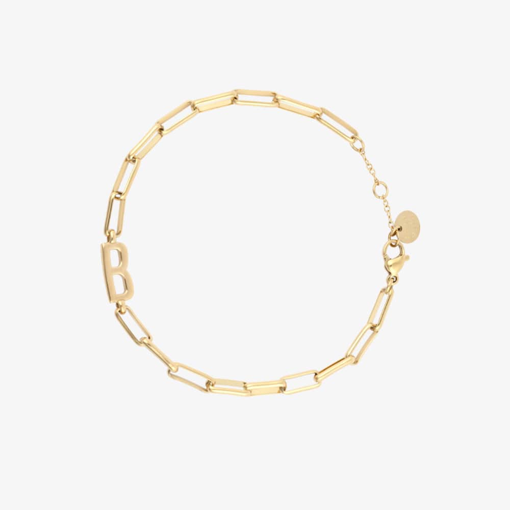 1971-initial-paperclip-chain-bracelet-35.jpg Initial Paperclip Chain Bracelet