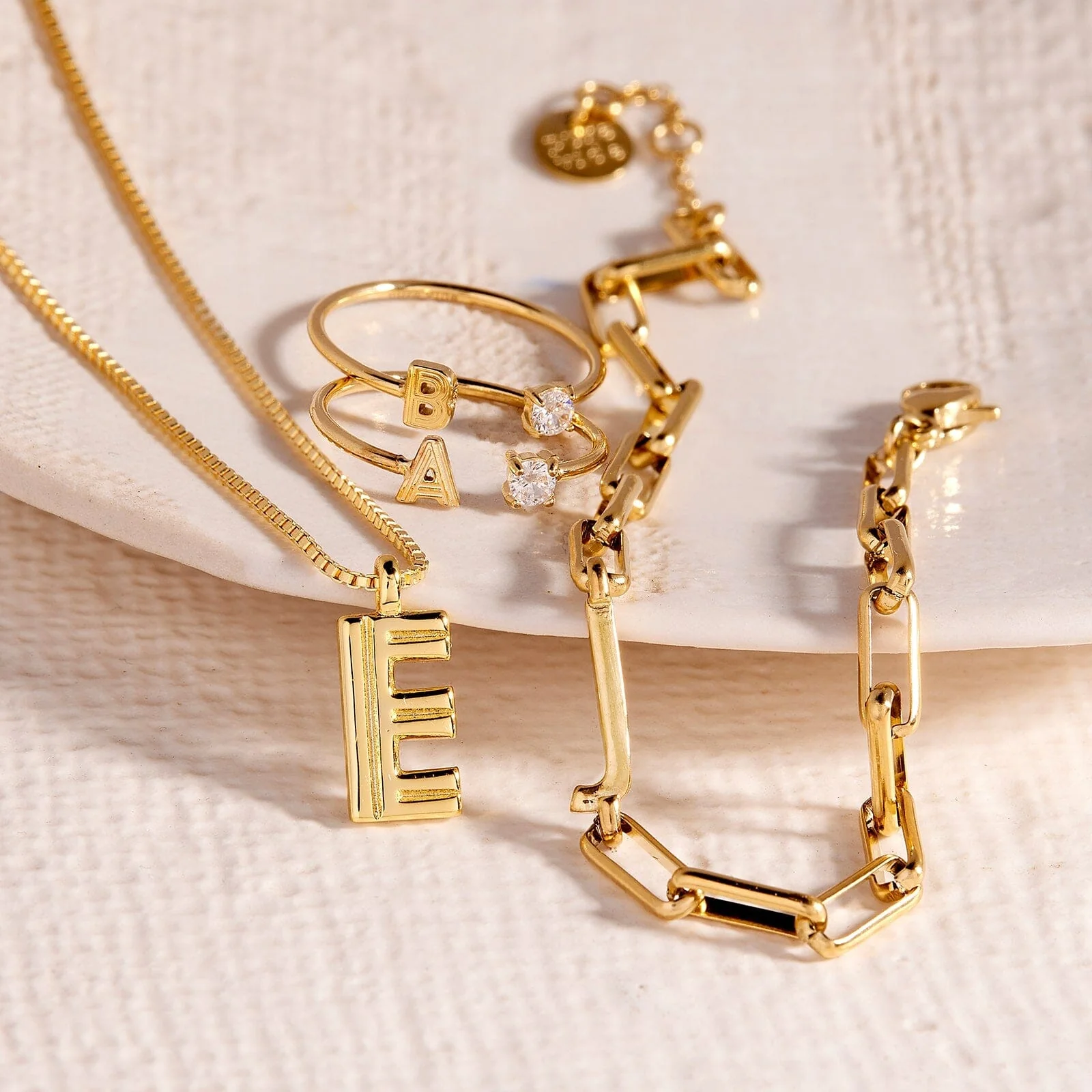 1971-initial-paperclip-chain-bracelet-7.webp Initial Paperclip Chain Bracelet