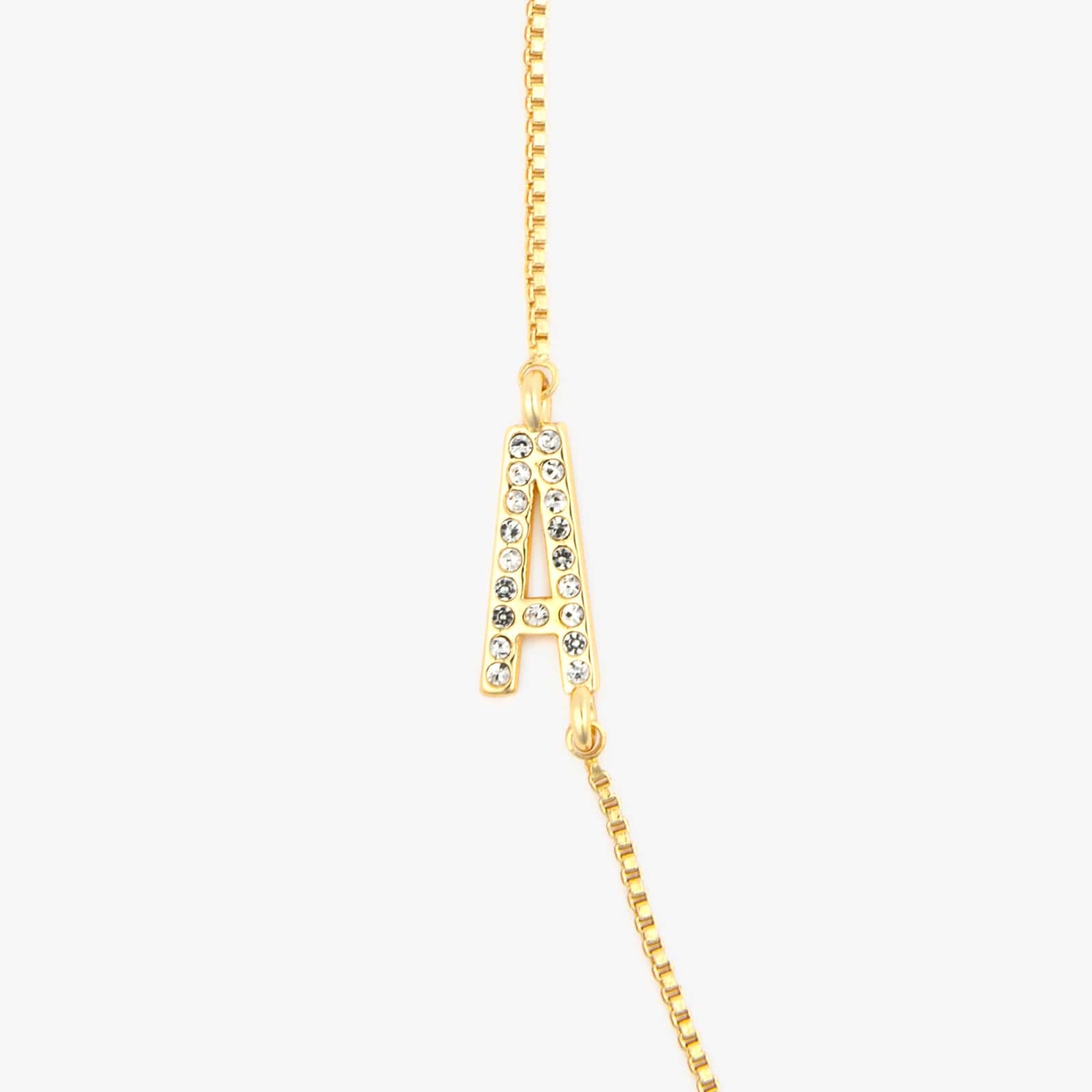 2156-pave-initial-box-chain-choker-1.jpg Pavé Initial Box Chain Choker