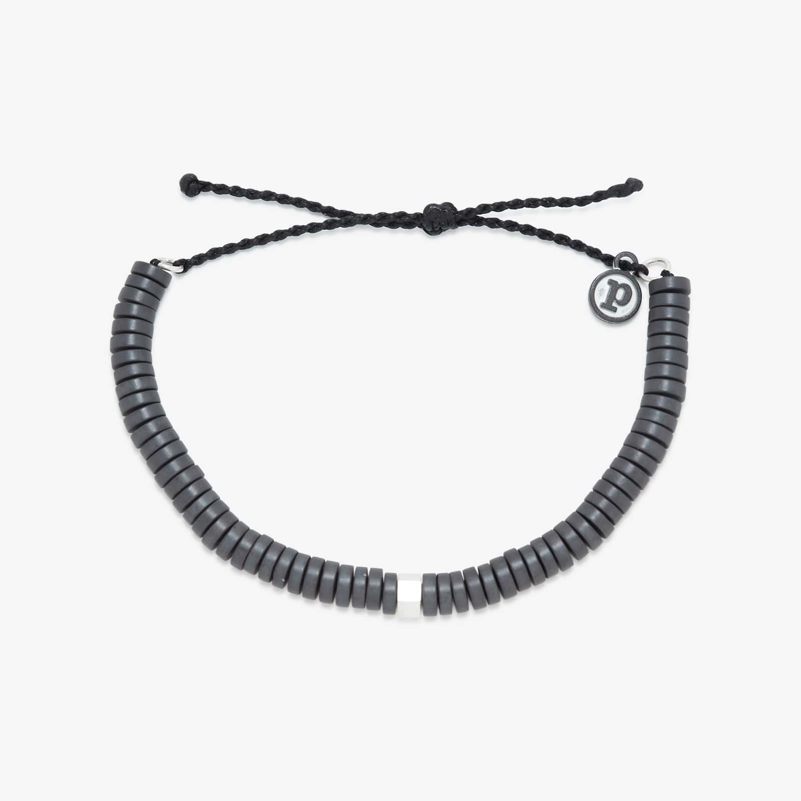2229-men-s-black-gunmetal-stone-bracelet-1.jpg Men's Black Gunmetal Stone Bracelet