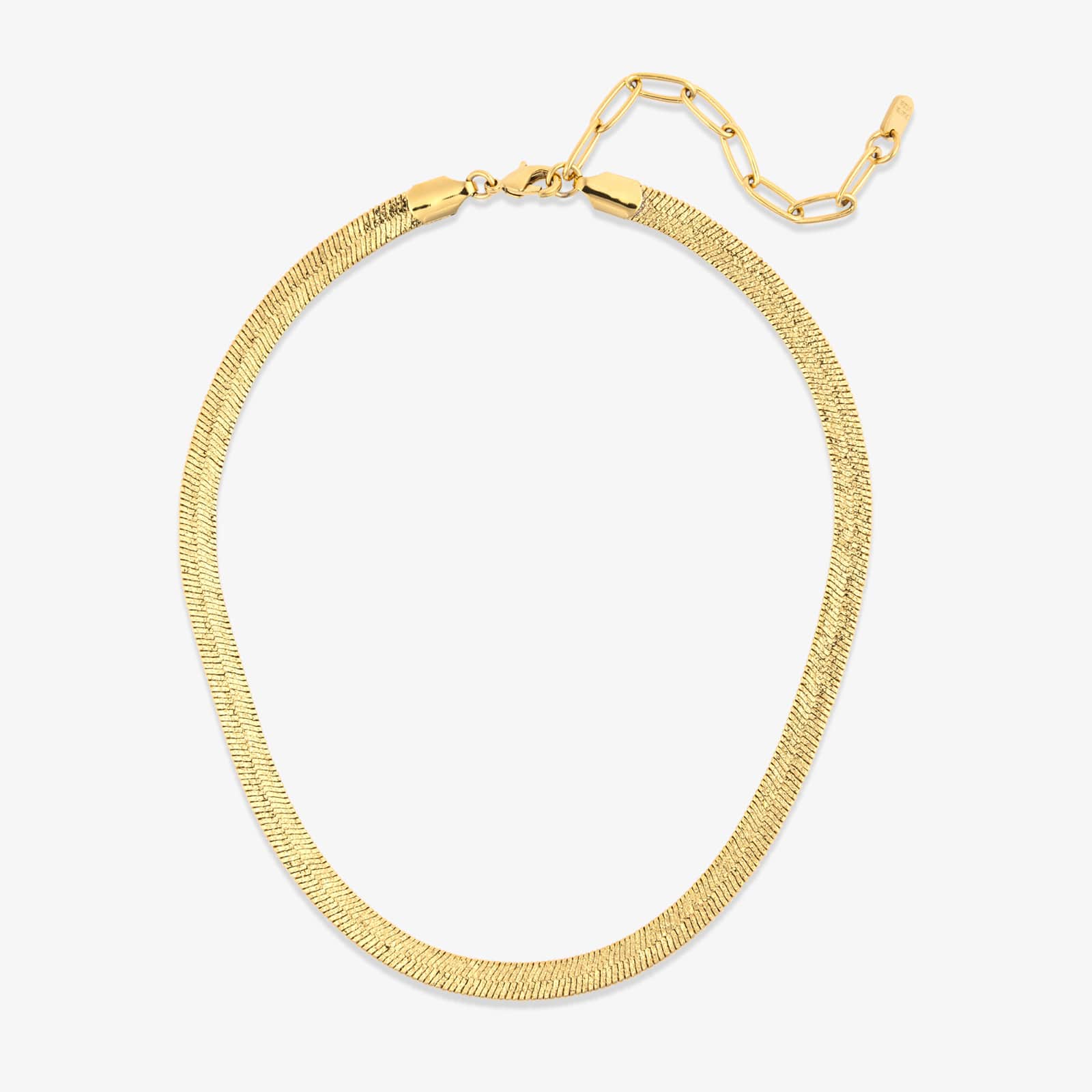 2256-herringbone-chain-necklace-1.jpg Herringbone Chain Necklace