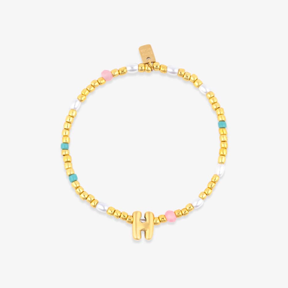 2263-initial-pearl-seed-bead-stretch-bracelet-2.jpg Initial Pearl & Seed Bead Stretch Bracelet