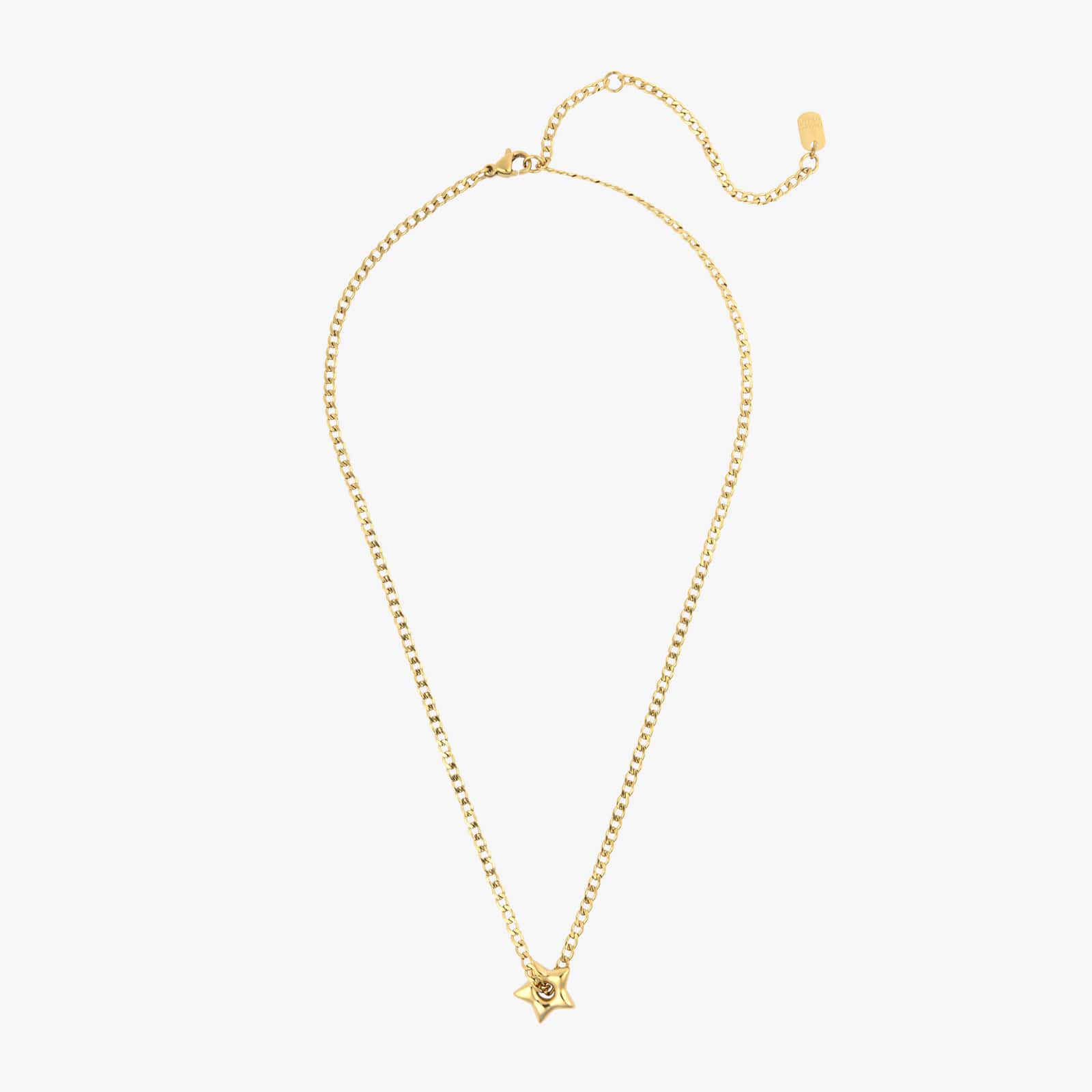 2272-puffy-star-chain-necklace-5.jpg Puffy Star Chain Necklace