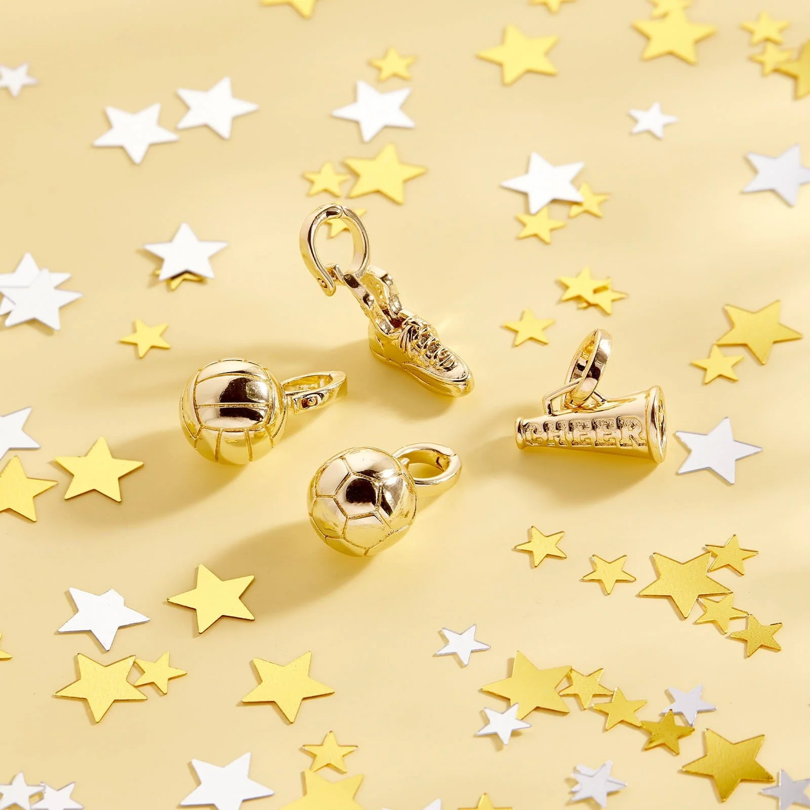 Harper Statement Cheer Megaphone Charm