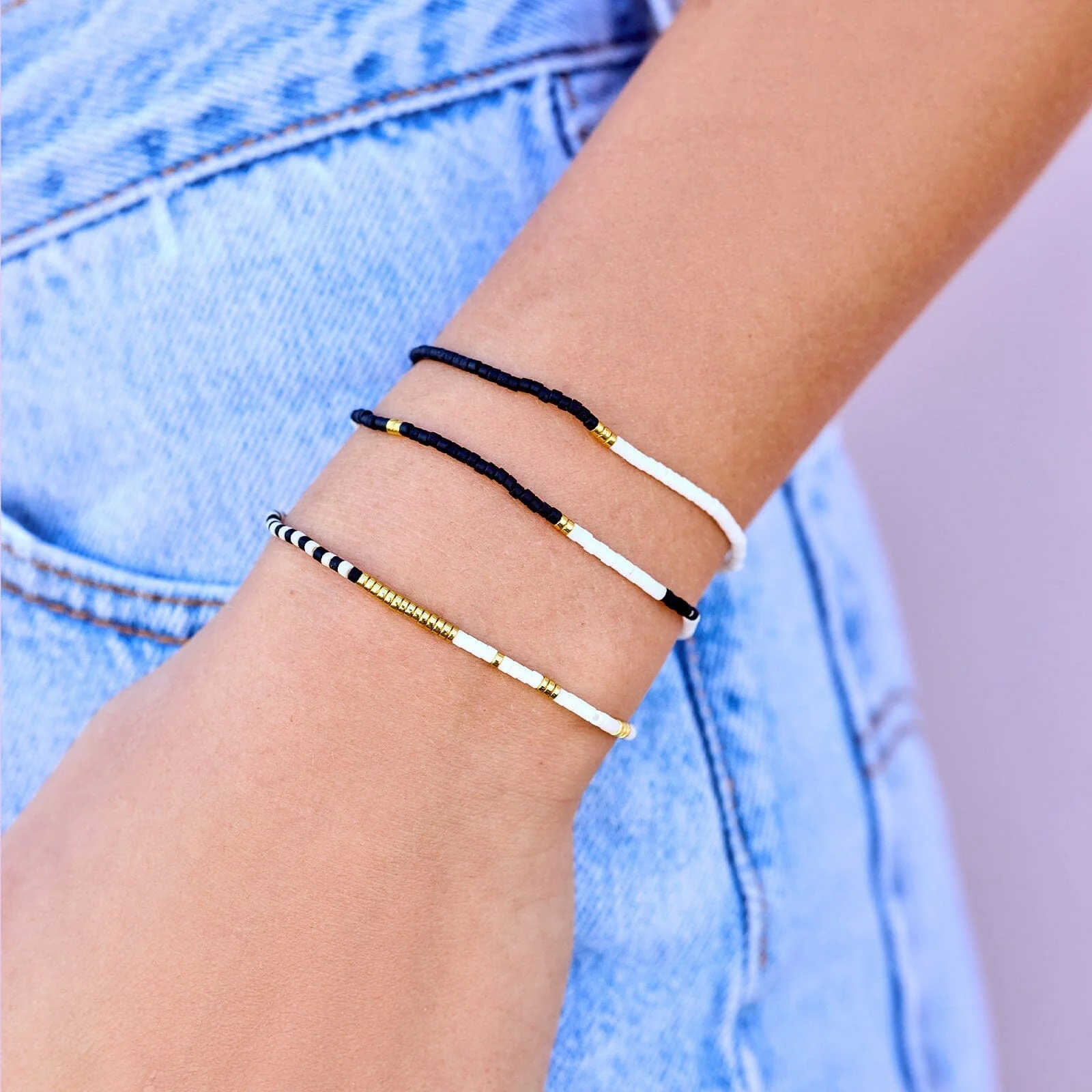 298-monochrome-stretch-bracelet-set-of-3-2.webp Monochrome Stretch Bracelet Set of 3