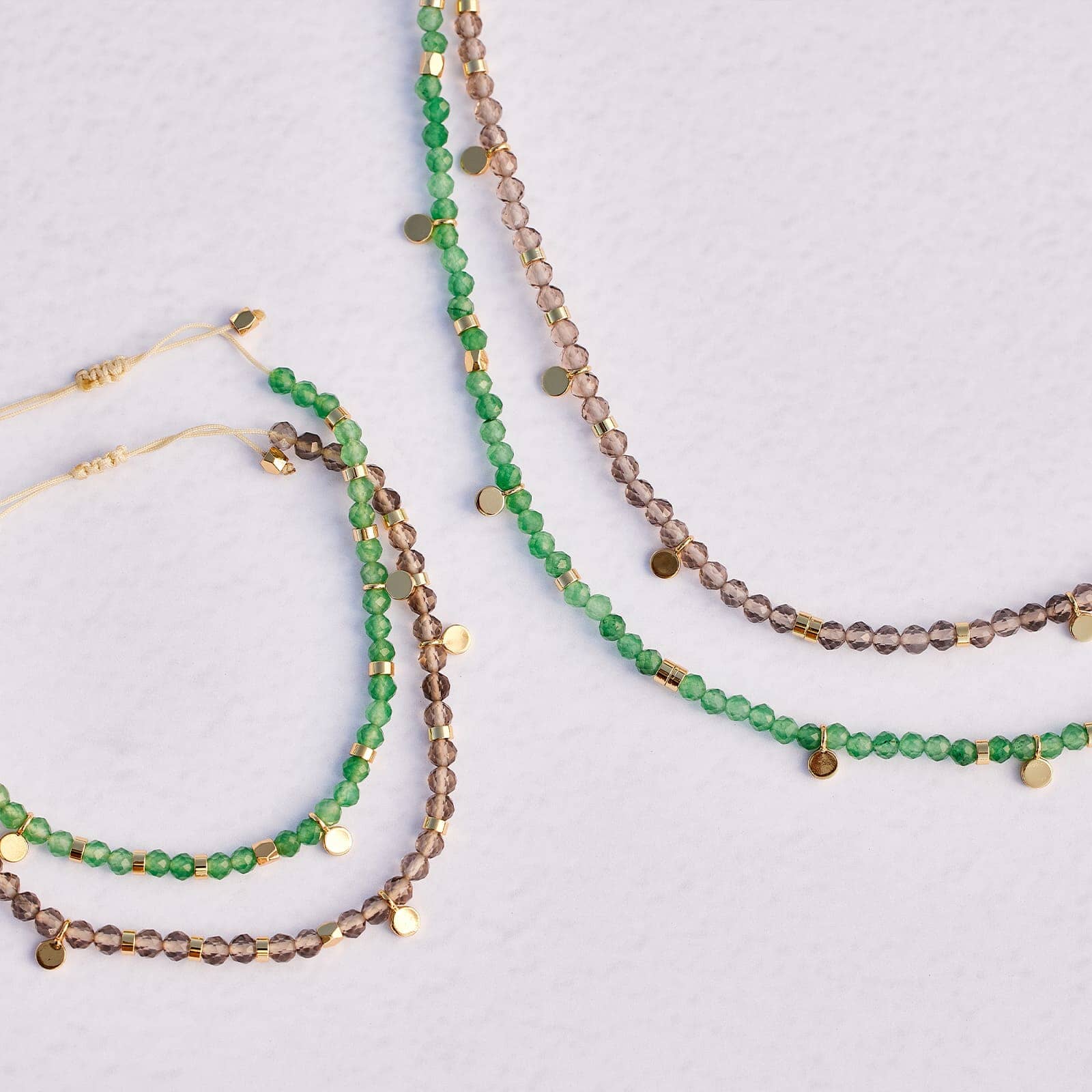 302-smokey-quartz-beaded-choker-5.jpg Smokey Quartz Beaded Choker