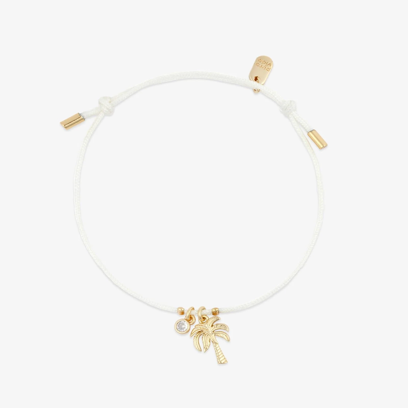 Lydia Palm Tree Charm Bracelet