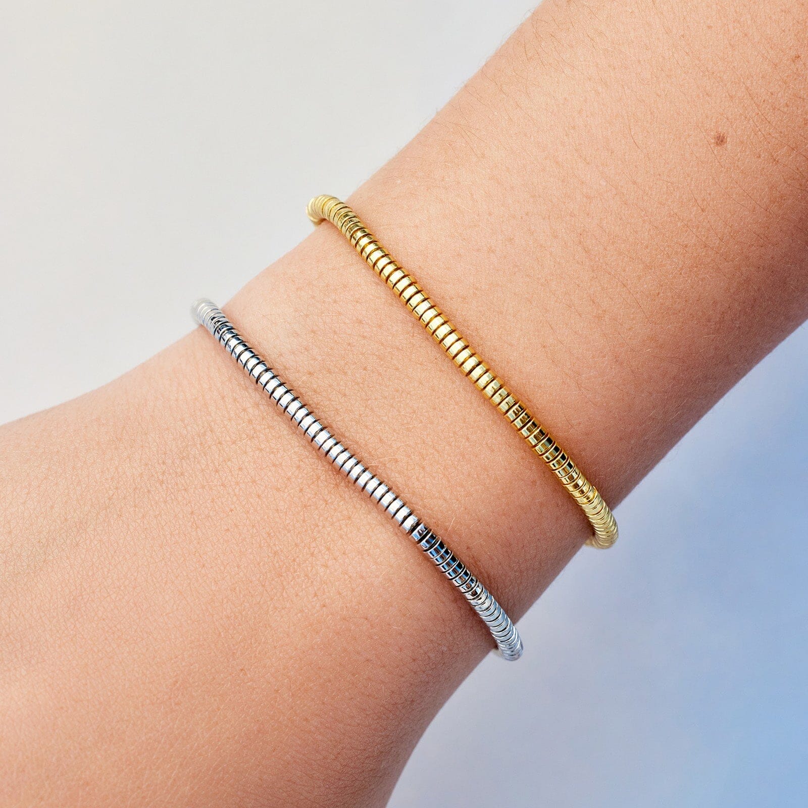 448-harper-disc-bead-stretch-bracelet-6.jpg Harper Disc Bead Stretch Bracelet