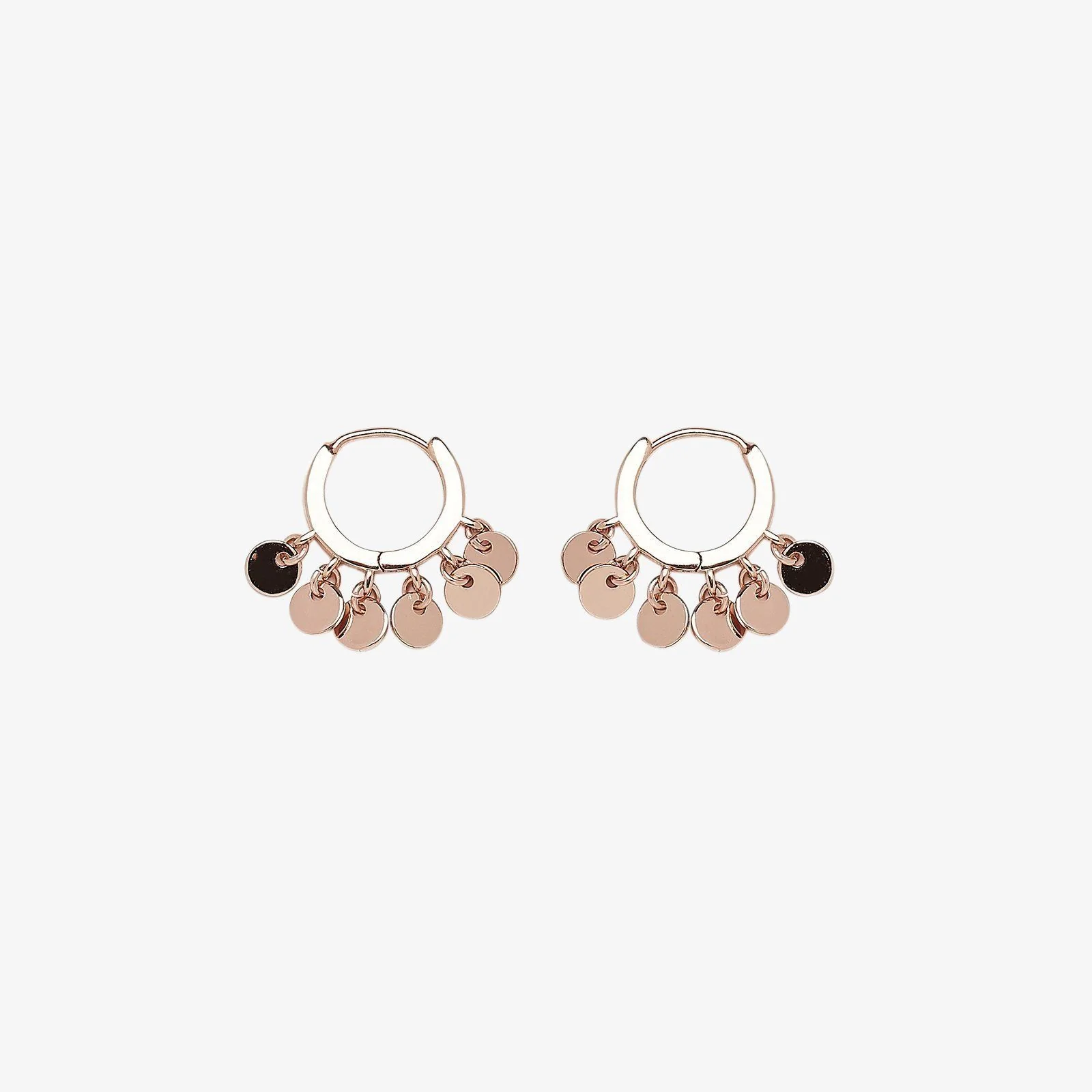 485-mini-coin-huggie-earrings-2.webp Mini Coin Huggie Earrings