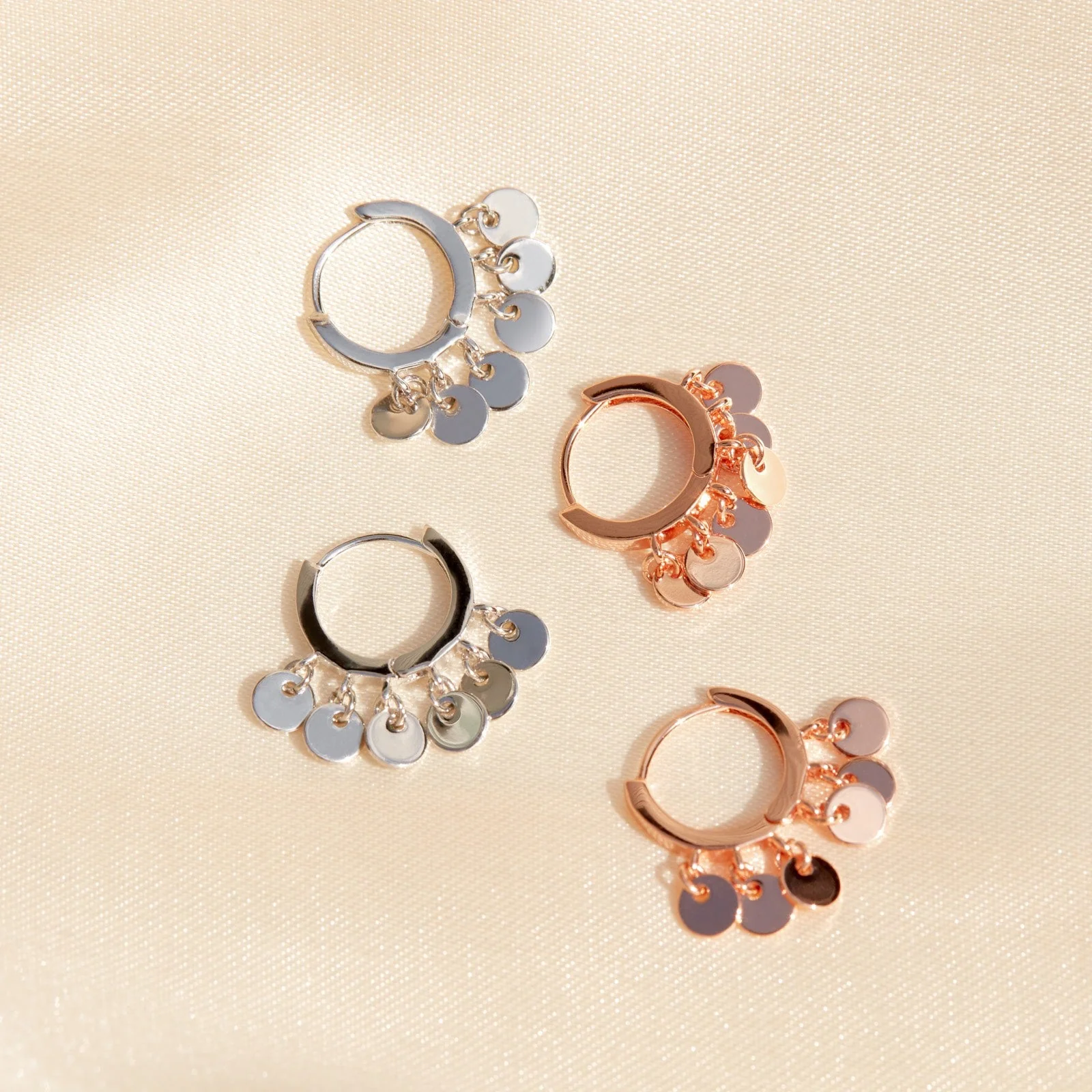 485-mini-coin-huggie-earrings-5.webp Mini Coin Huggie Earrings