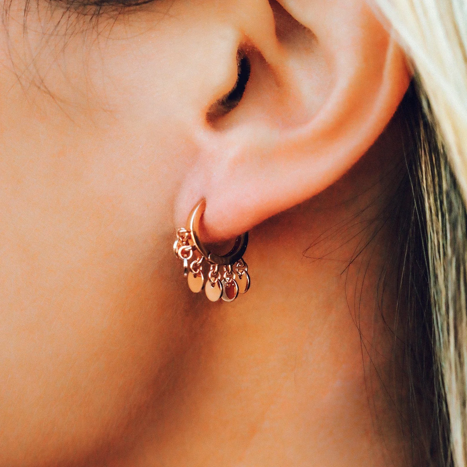 485-mini-coin-huggie-earrings-8.webp Mini Coin Huggie Earrings