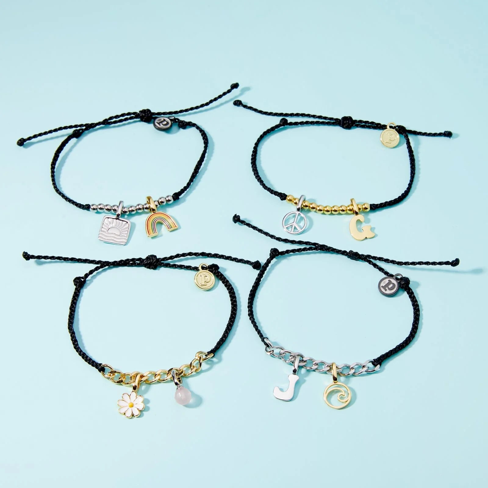 Harper Curb Chain String Bracelet