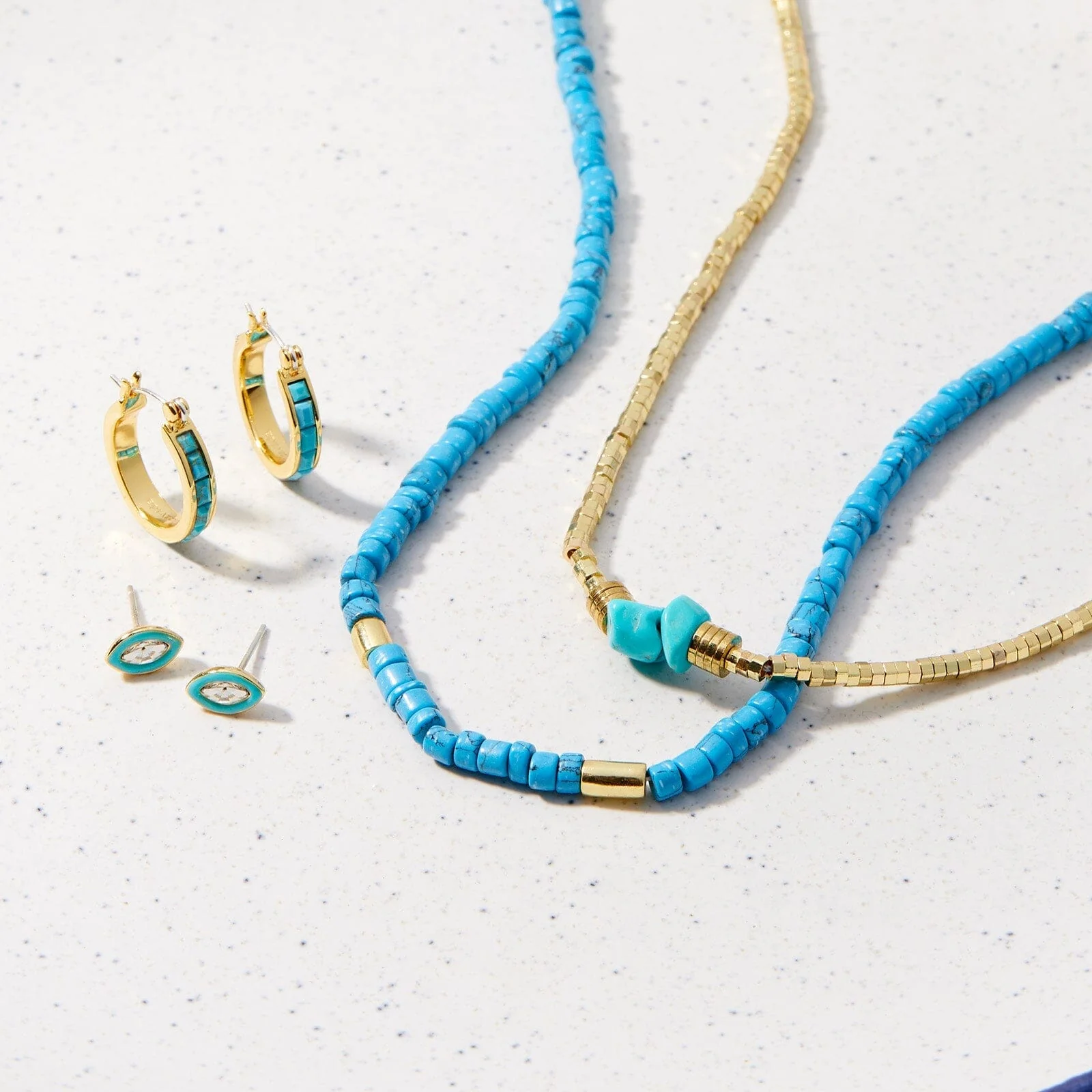 Cerulean Stud Earrings