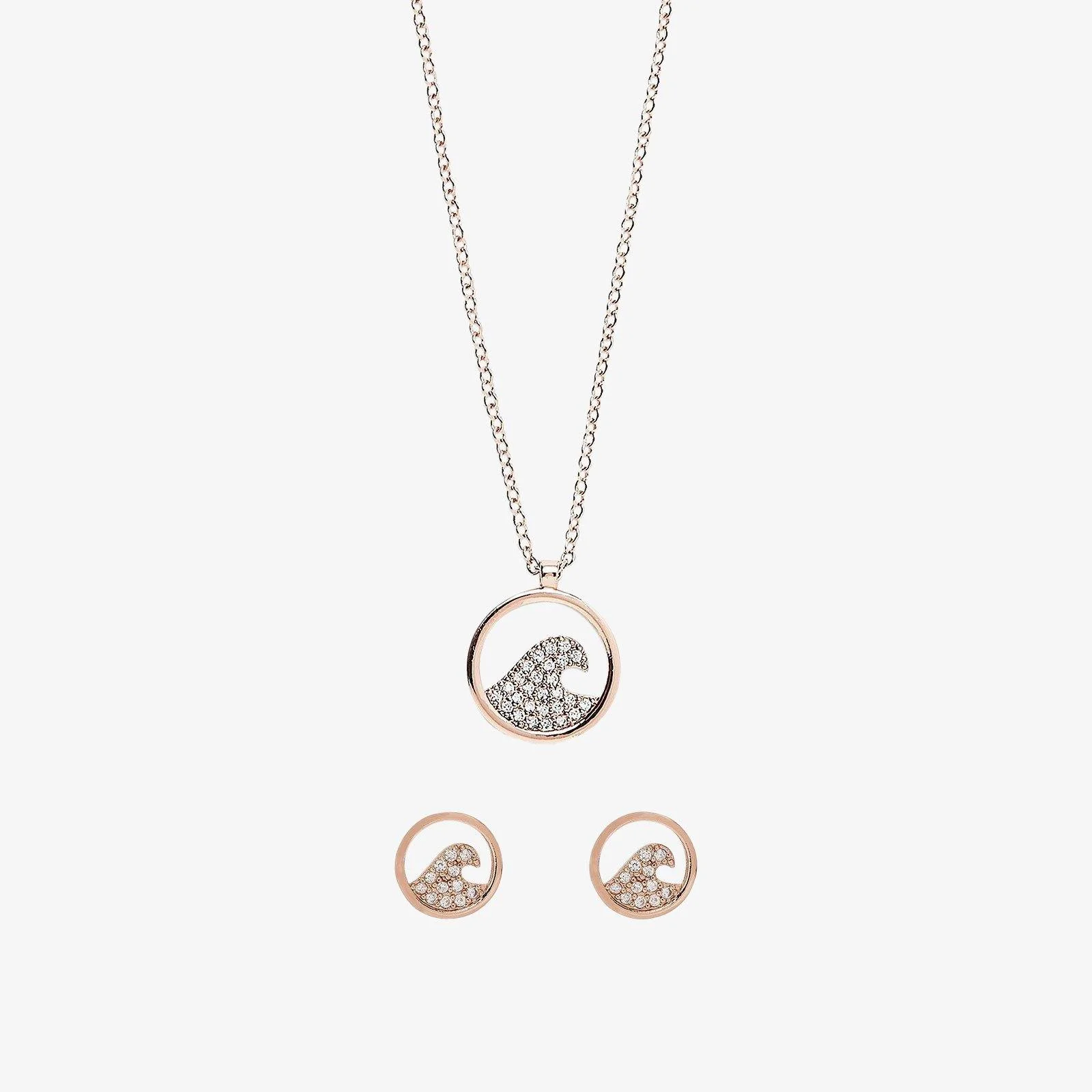 634-pave-wave-necklace-earring-set-1.webp Pave Wave Necklace & Earring Set