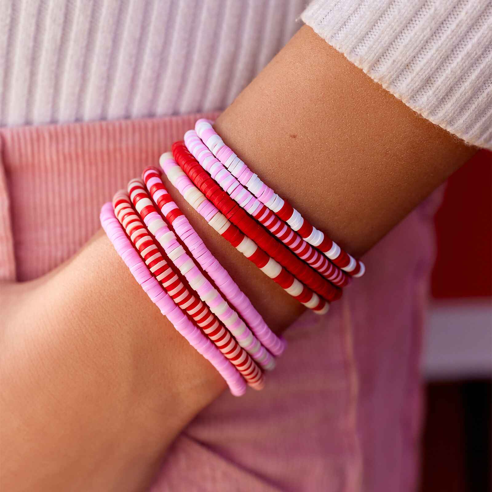 666-vacation-vibes-pink-moment-stretch-bracelet-set-of-8-9.jpg Vacation Vibes Pink Moment Stretch Bracelet Set of 8