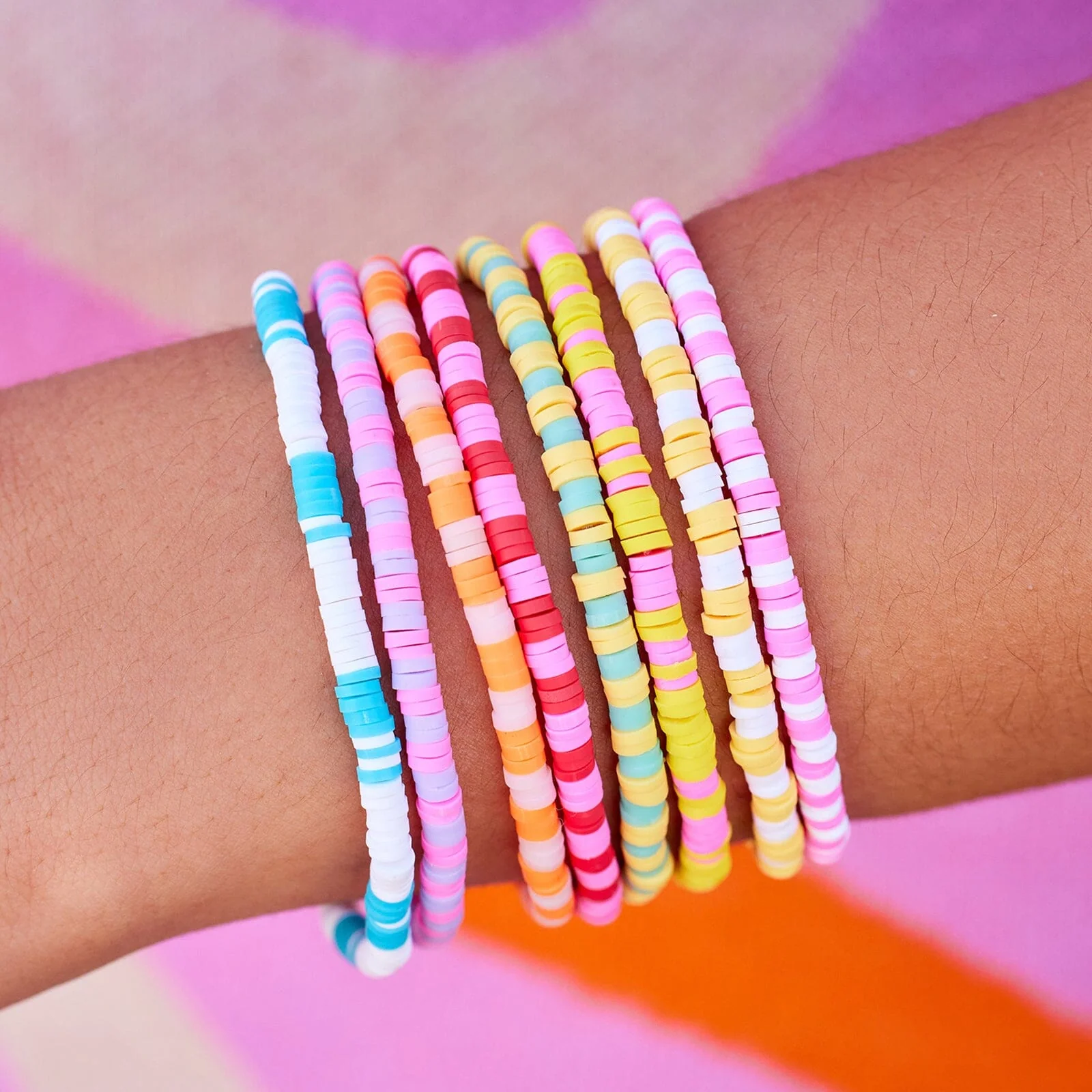 677-vacation-vibes-stretch-bracelet-set-of-8-2.webp Vacation Vibes Stretch Bracelet Set of 8