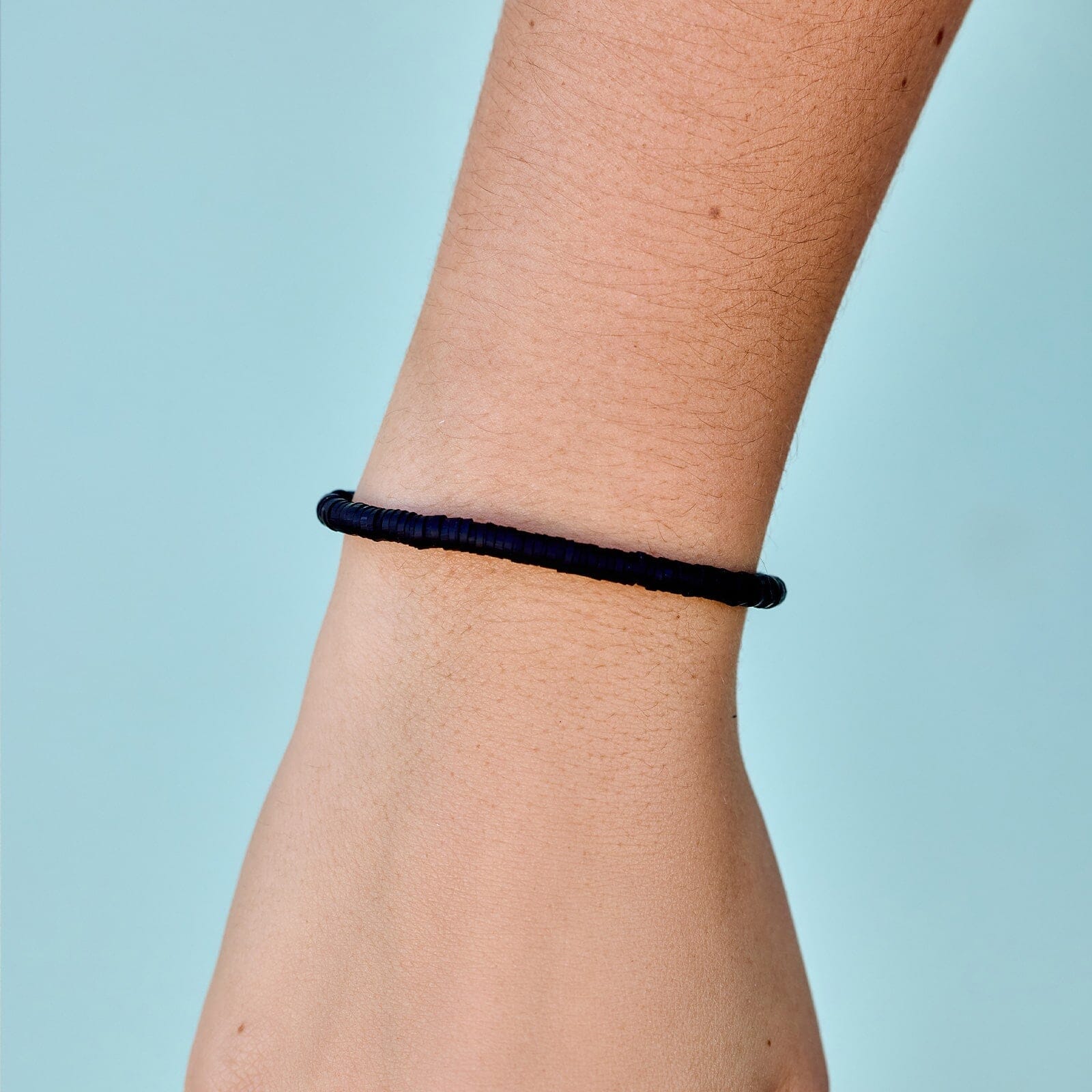 801-black-seascape-stretch-bracelet-2.jpg Black Seascape Stretch Bracelet