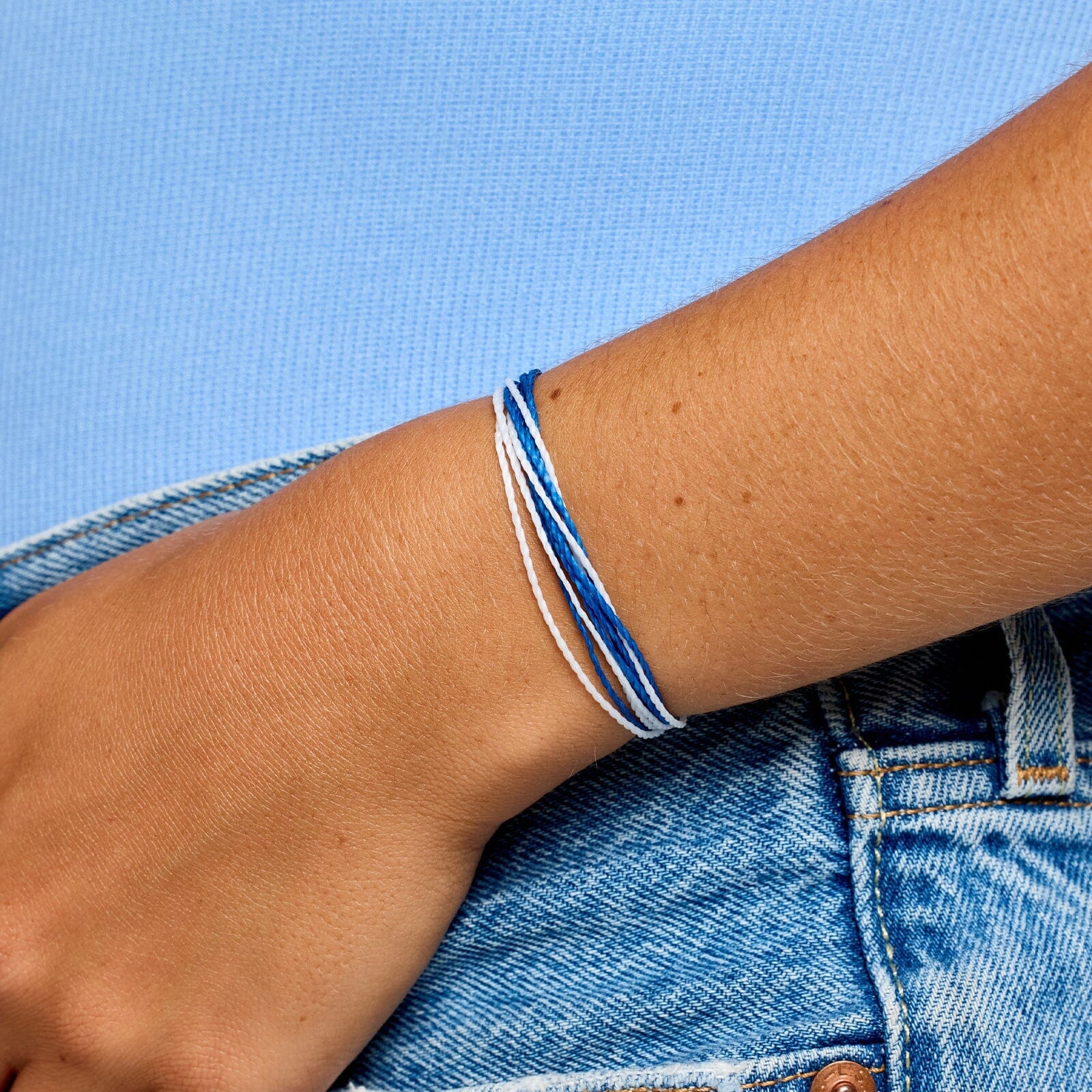 804-blue-white-bracelet-2.jpg Blue & White Bracelet