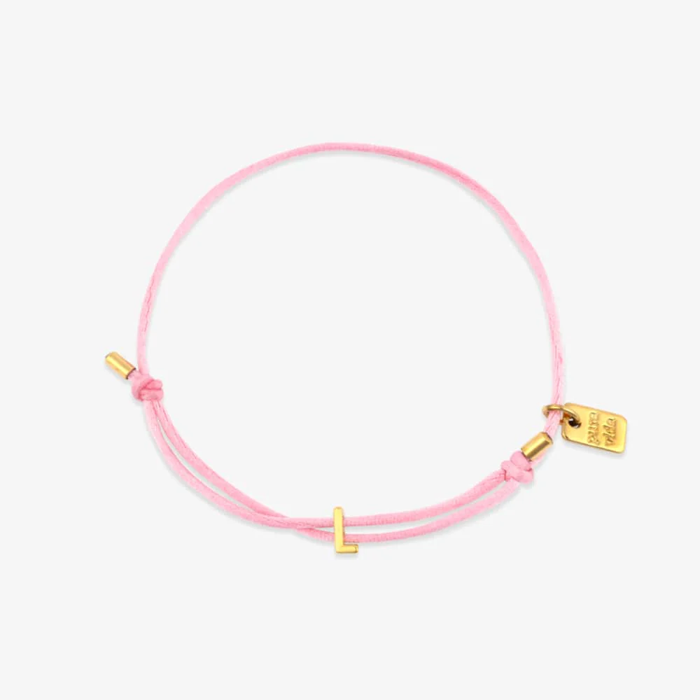 Initial Charm Bracelet