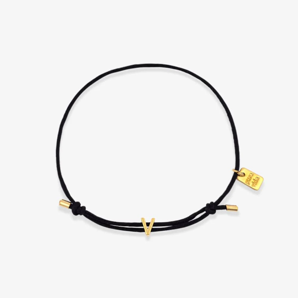 Initial Charm Bracelet